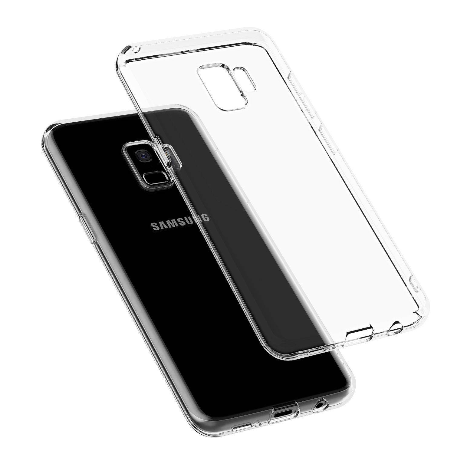 Samsung Galaxy S9 Handyhülle Ultra Dünn Bumper Backcover Transparent