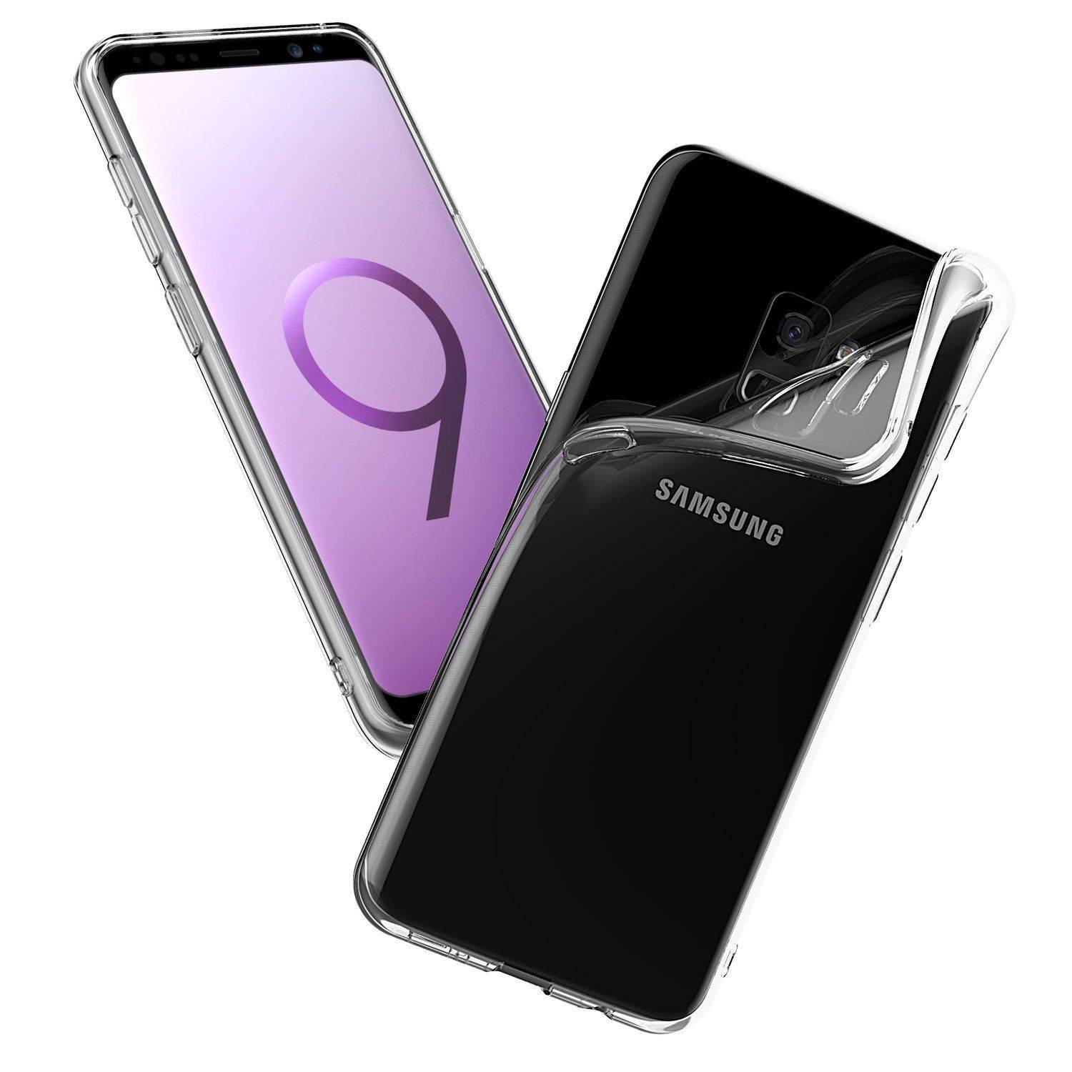 Samsung Galaxy S9 Handyhülle Ultra Dünn Bumper Backcover Transparent