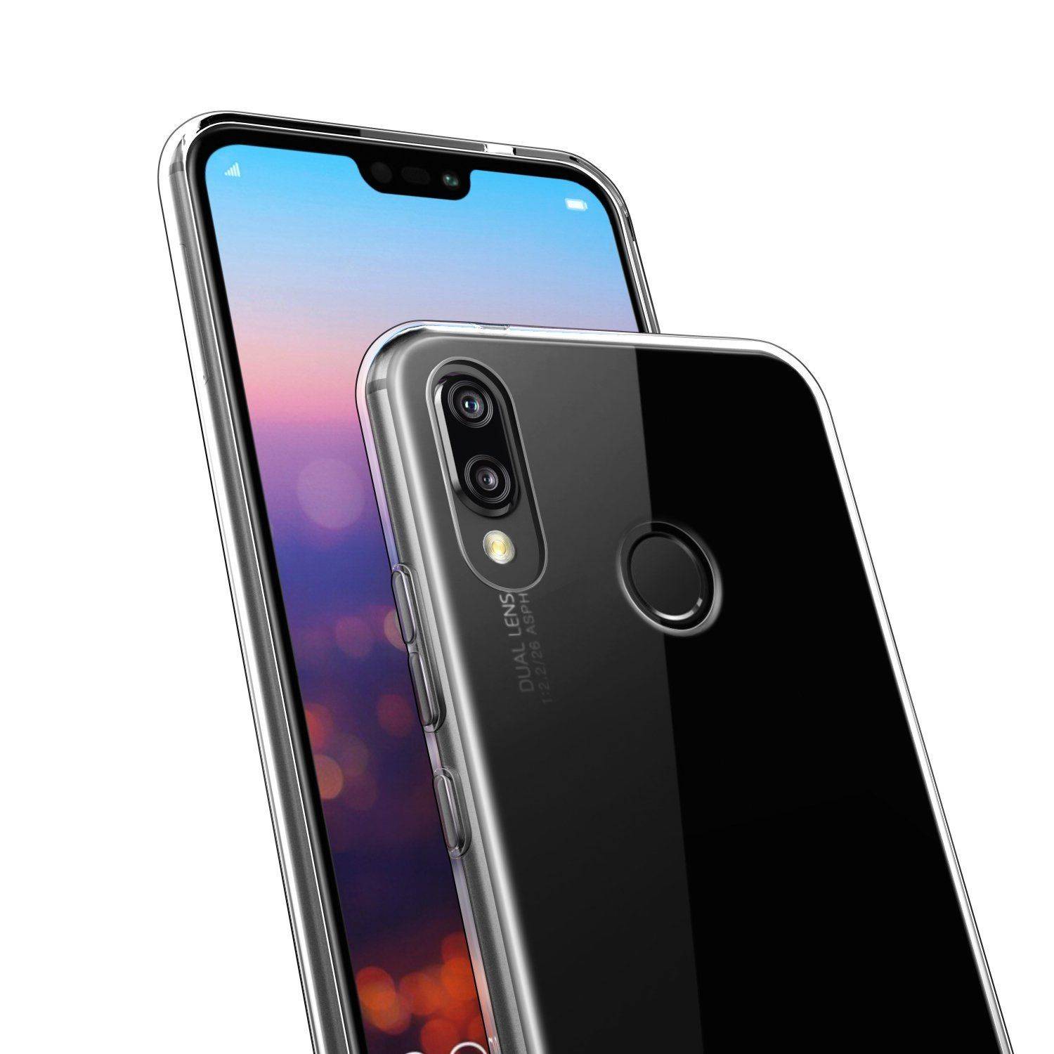 Huawei P20 Lite Handyhülle Ultra Dünn Bumper Backcover Transparent