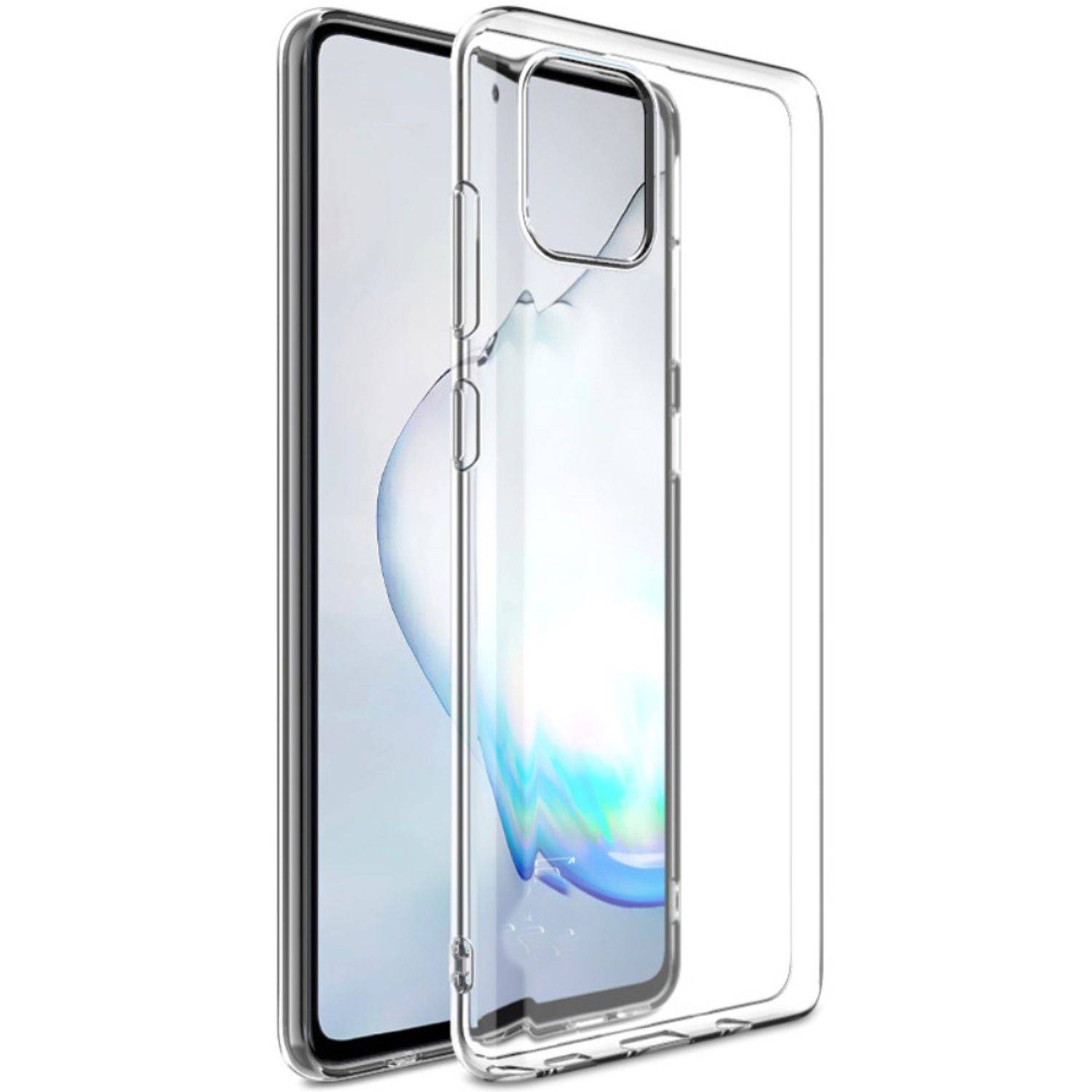 Samsung Galaxy A81 Handyhülle Ultra Dünn Bumper Backcover Transparent