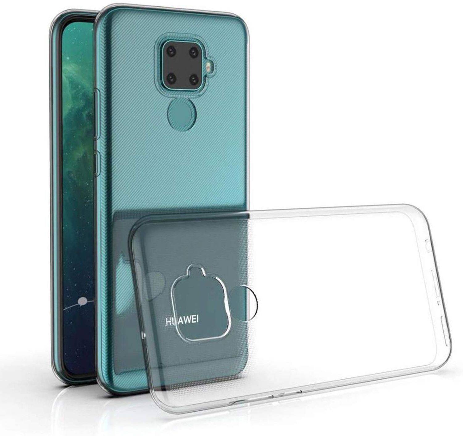 Huawei Mate 30 Lite Handyhülle Ultra Dünn Bumper Backcover Transparent