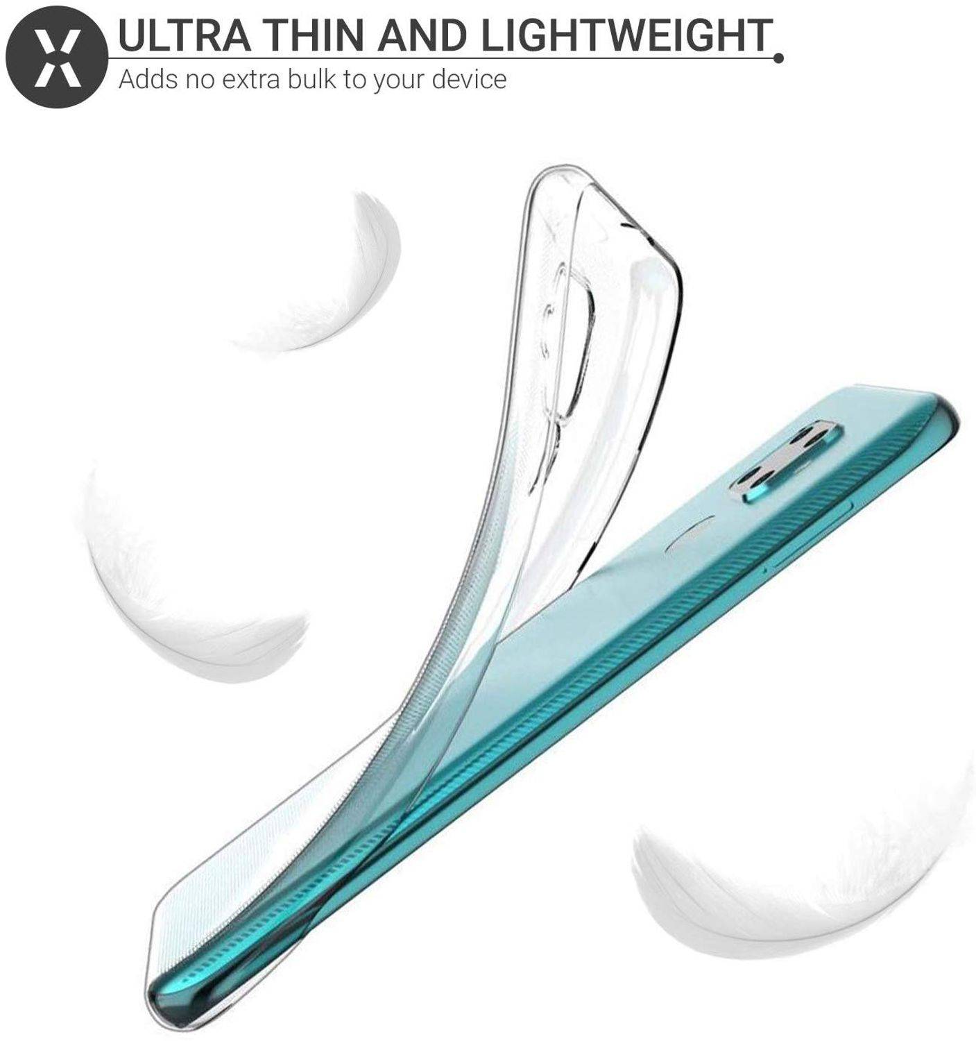 Huawei Mate 30 Lite Handyhülle Ultra Dünn Bumper Backcover Transparent
