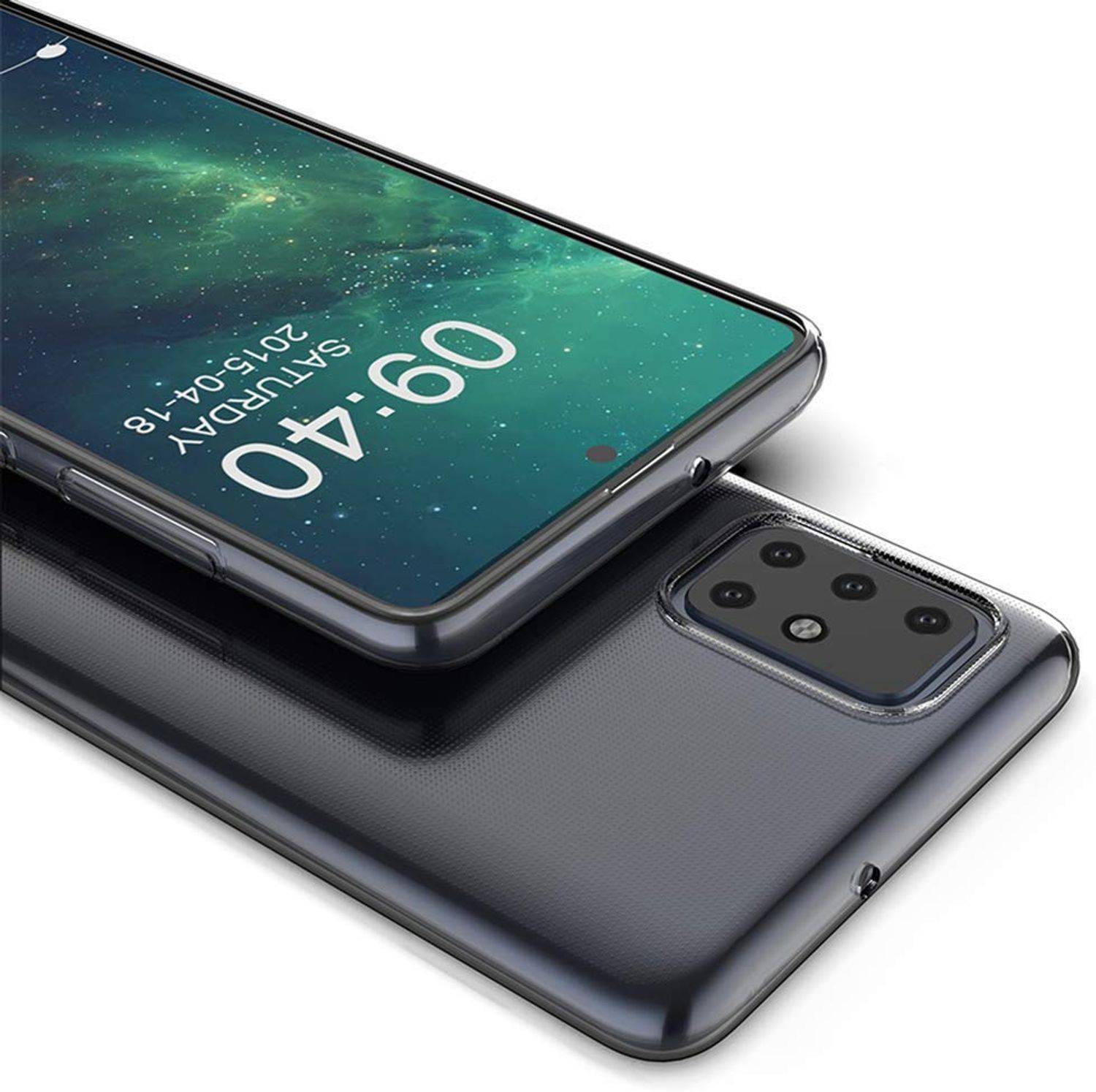 Samsung Galaxy A51 Handyhülle Backcover Blau