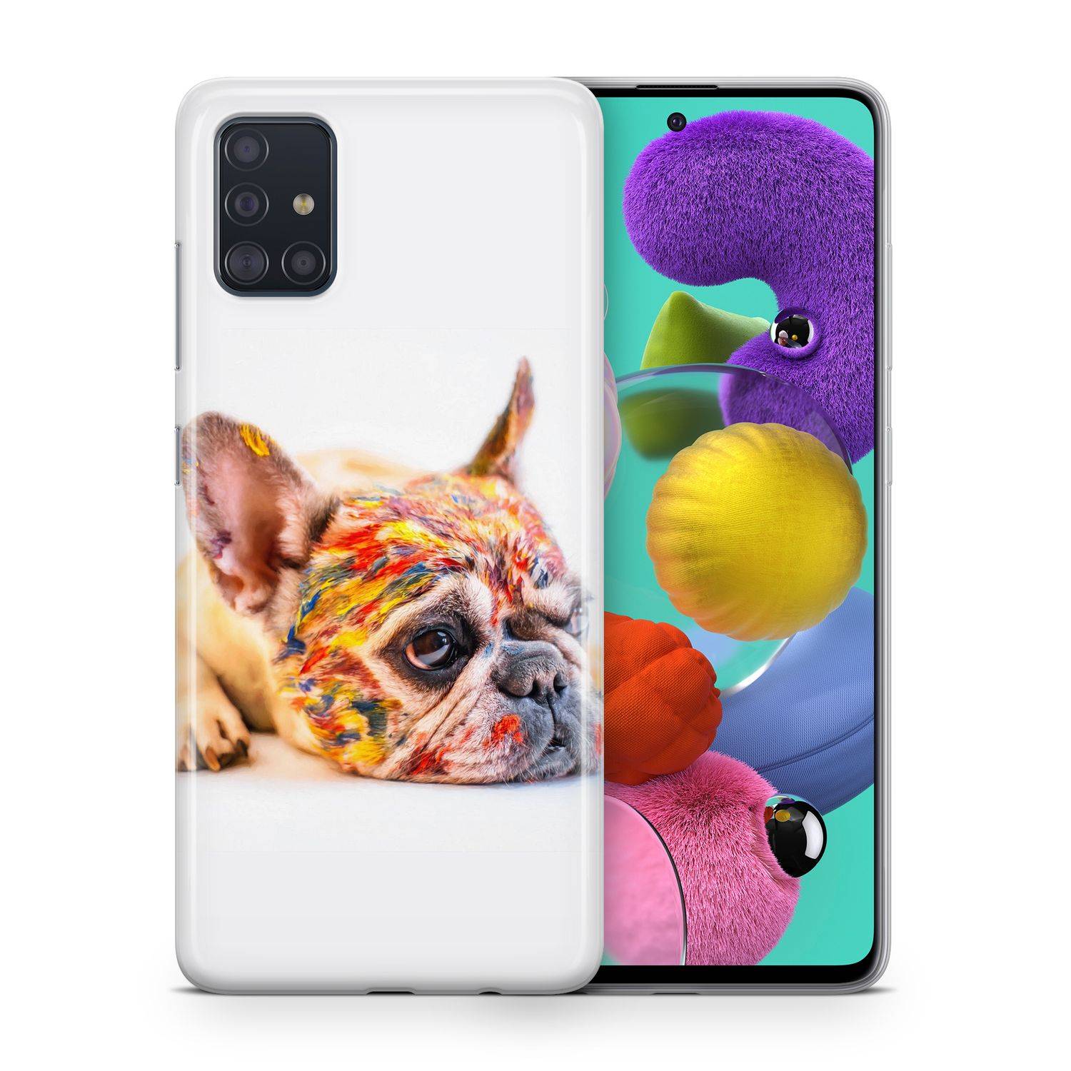 Samsung Galaxy A51 Handyhülle Backcover Mehrfarbig