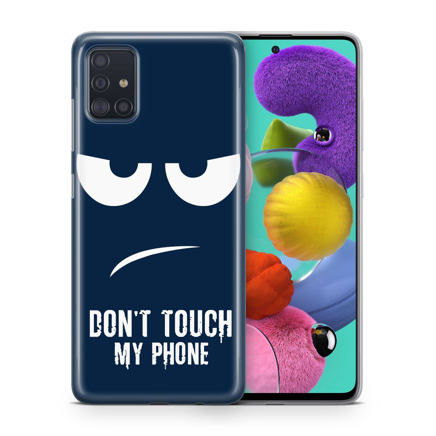 Samsung Galaxy A51 Handyhülle Backcover Blau