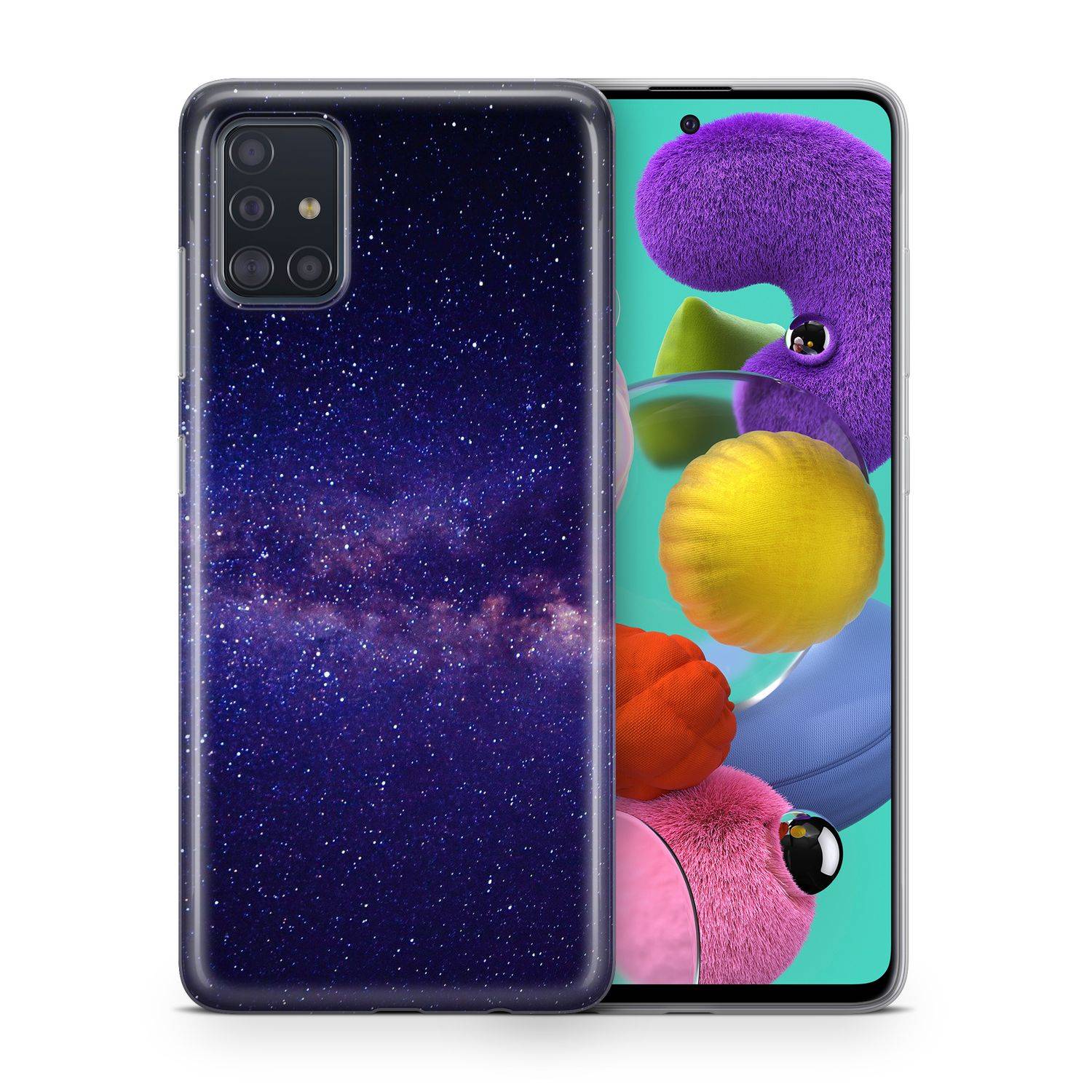 Samsung Galaxy A51 Handyhülle Backcover Mehrfarbig