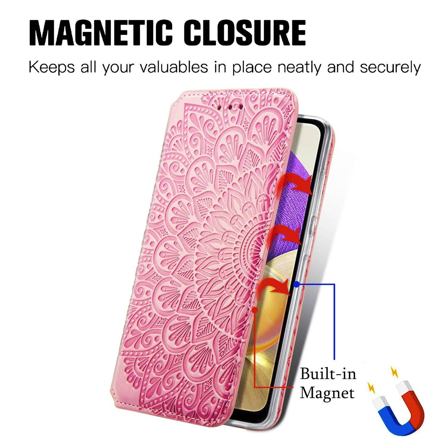 Samsung Galaxy A32 5G Schutzhülle Handyhülle Rosa