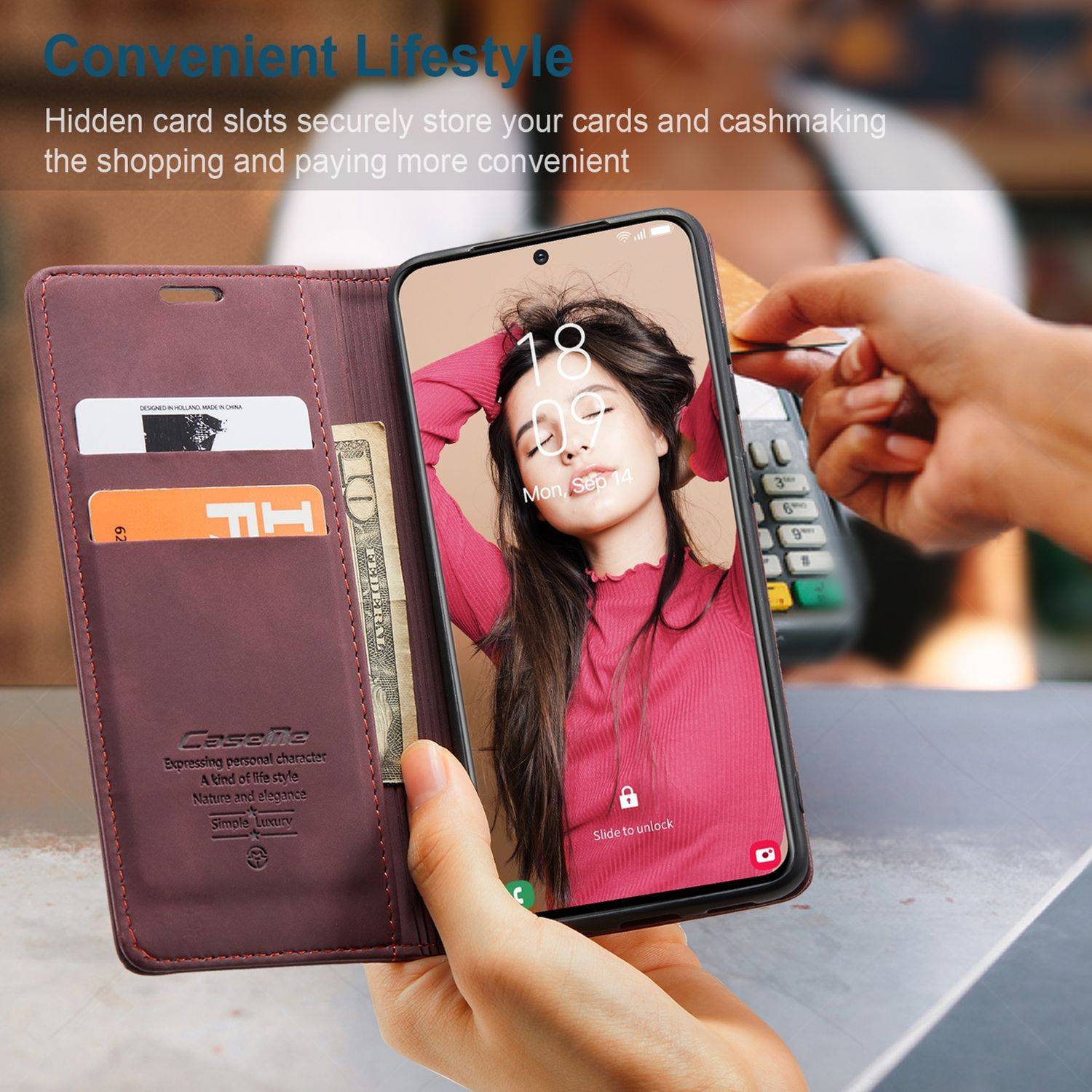 Samsung Galaxy S21 FE Schutzhülle Handyhülle Rot