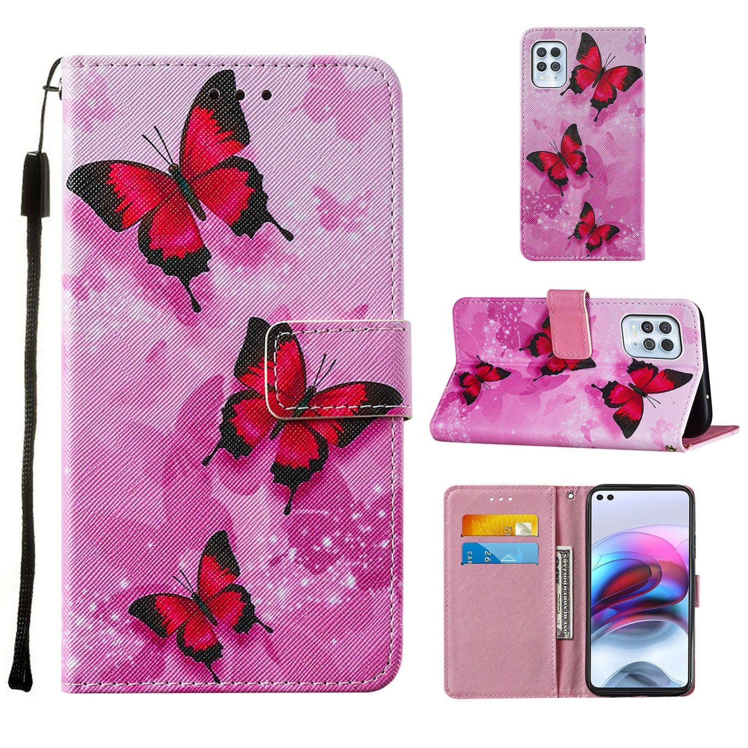 Motorola Moto G100 Schutzhülle Handyhülle Rosa