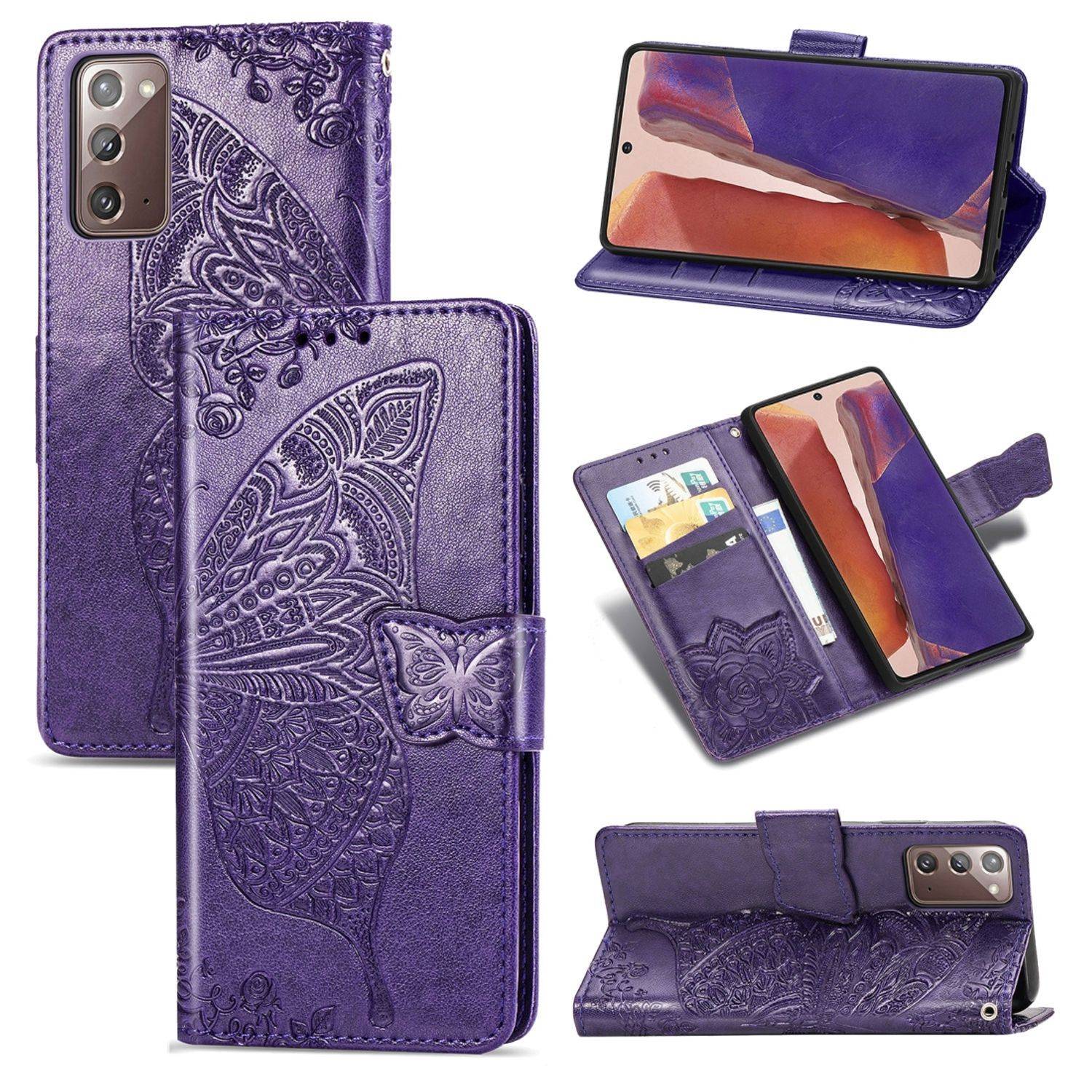 Samsung Galaxy Note 20 Schutzhülle Handyhülle Violett