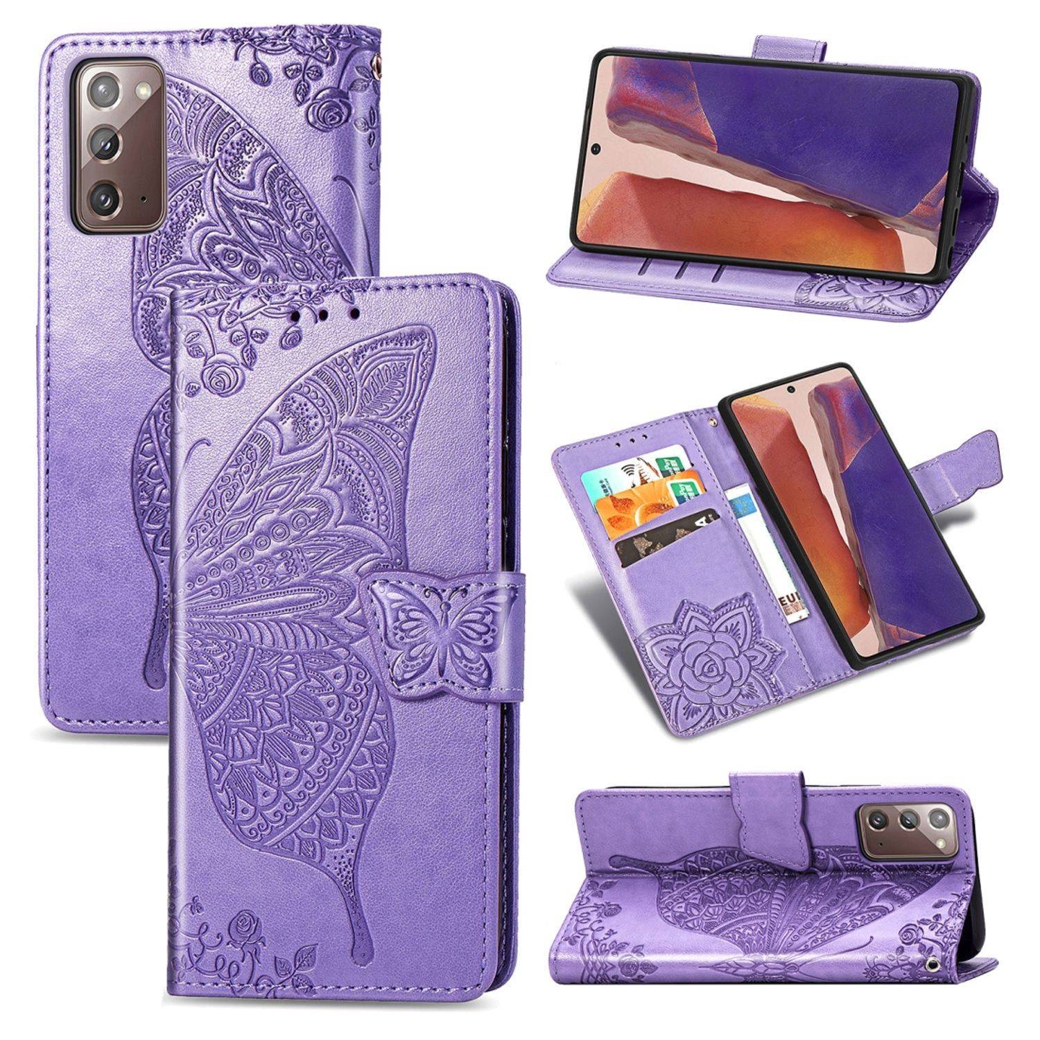 Samsung Galaxy Note 20 Schutzhülle Handyhülle Violett