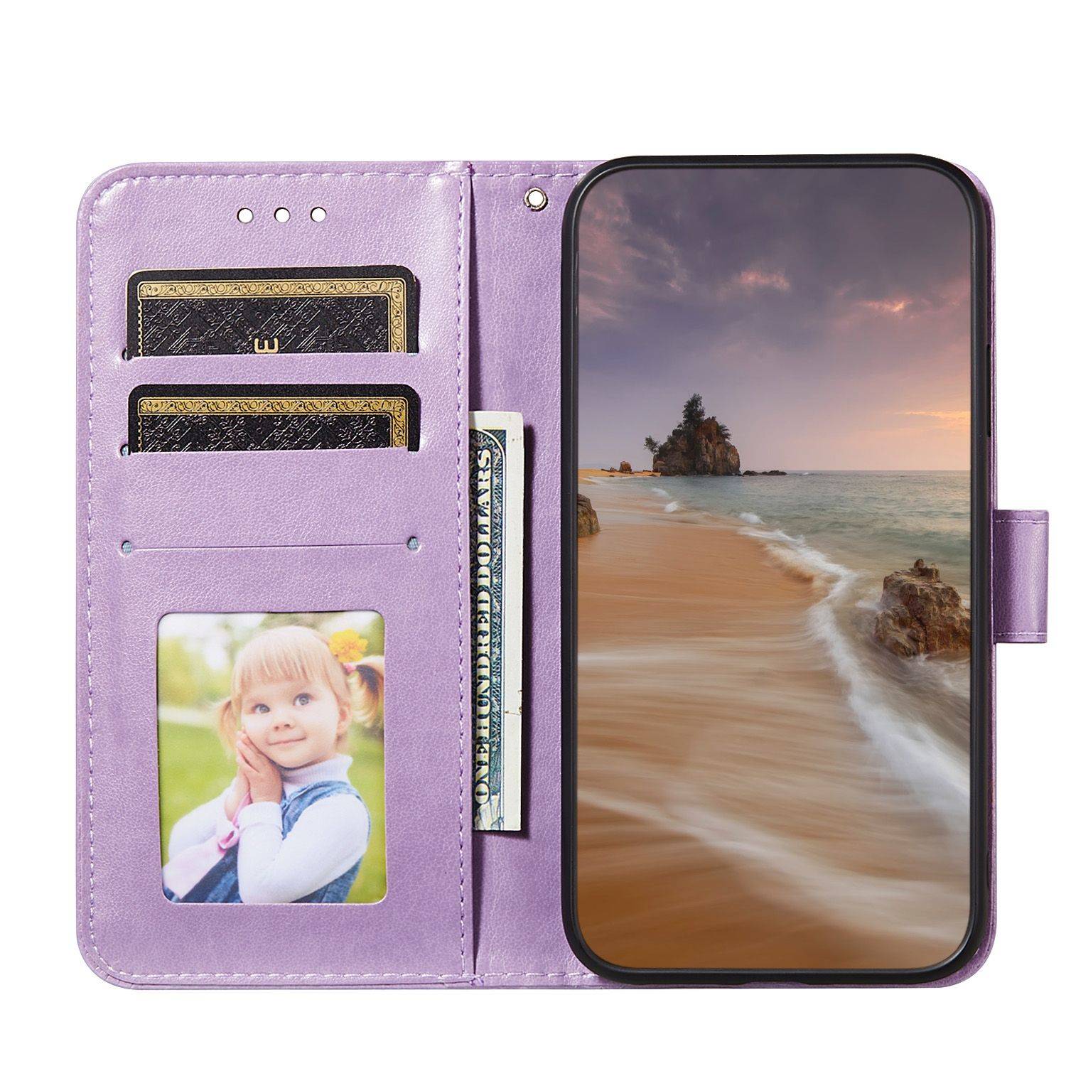 Samsung Galaxy A90 5G Schutzhülle Handyhülle Violett