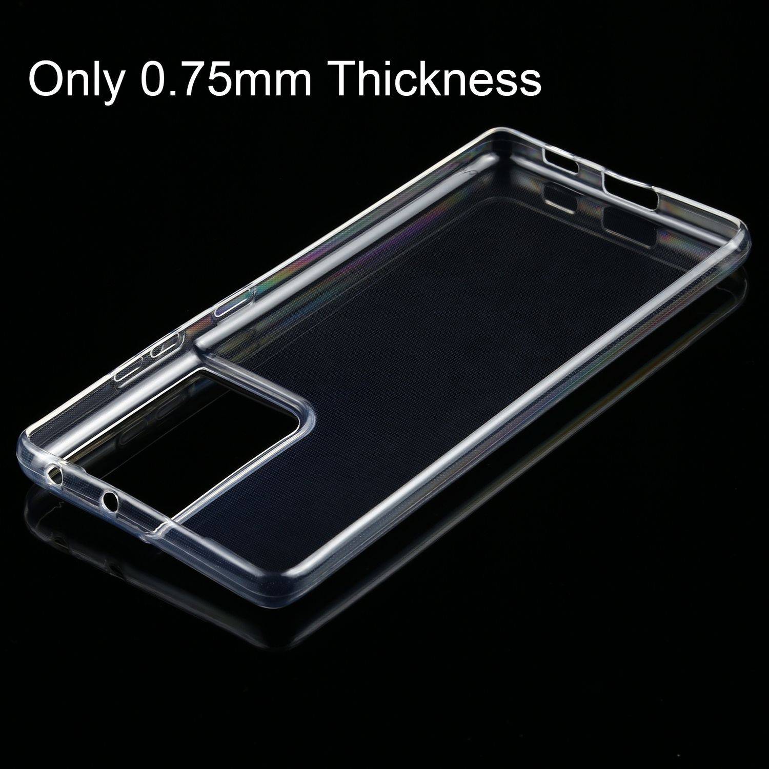 Samsung Galaxy S21 Ultra Schutzhülle Backcover Transparent
