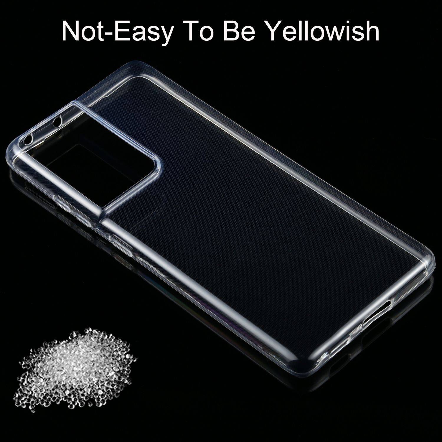 Samsung Galaxy S21 Ultra Schutzhülle Backcover Transparent