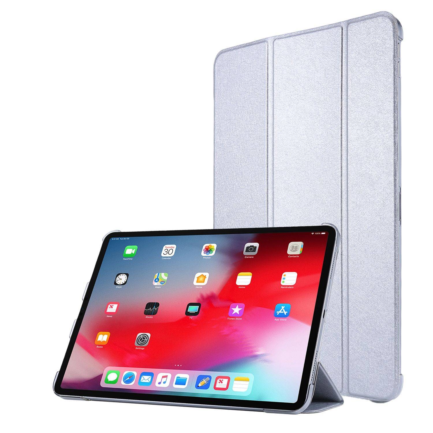 Apple iPad Pro 12.9 (2021) Schutzhülle Tablet-Hülle Silber