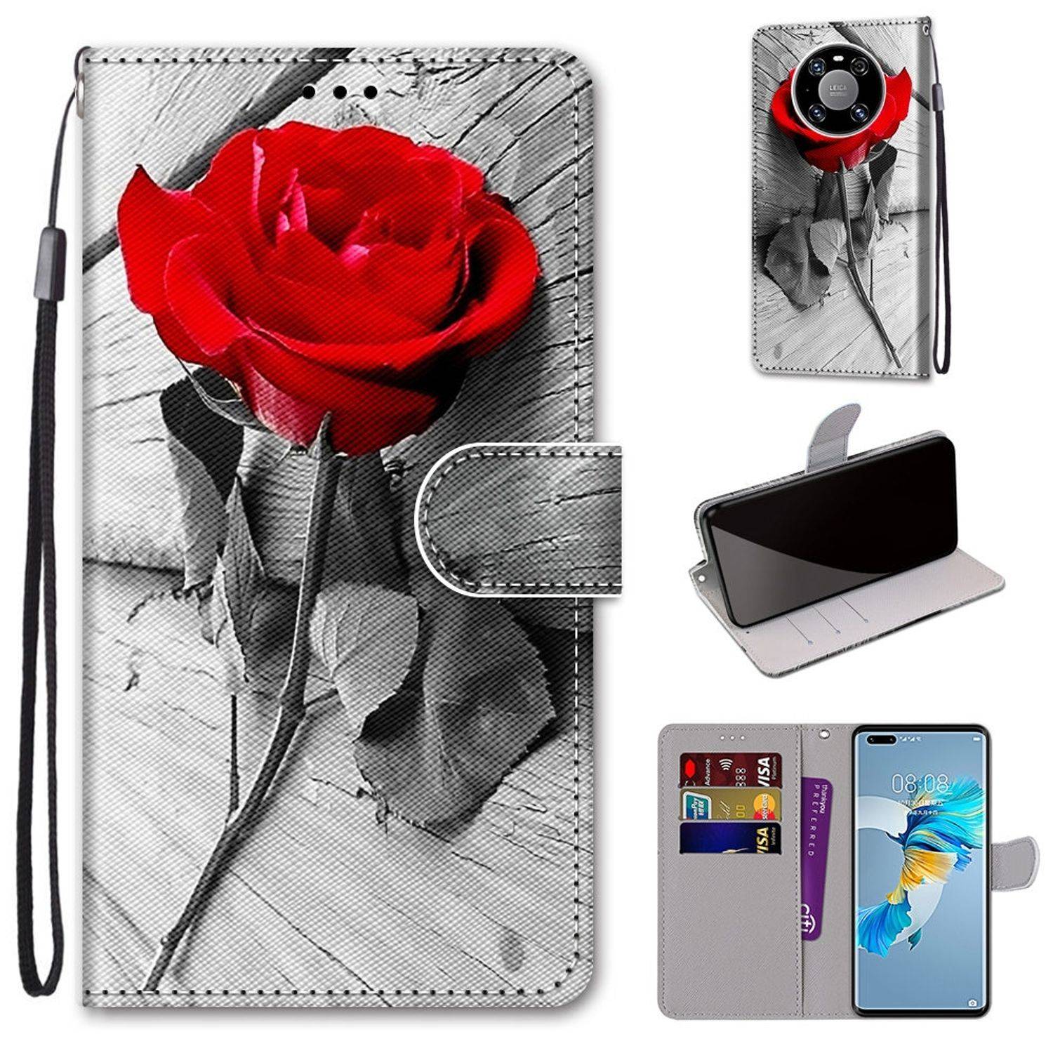 Huawei Mate 40 Pro Schutzhülle Handyhülle Rosa