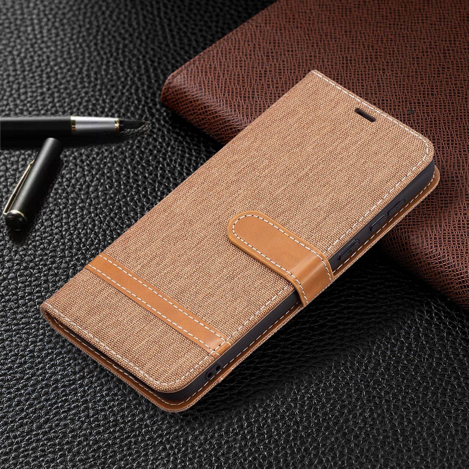 Huawei P50 Schutzhülle Handyhülle Braun