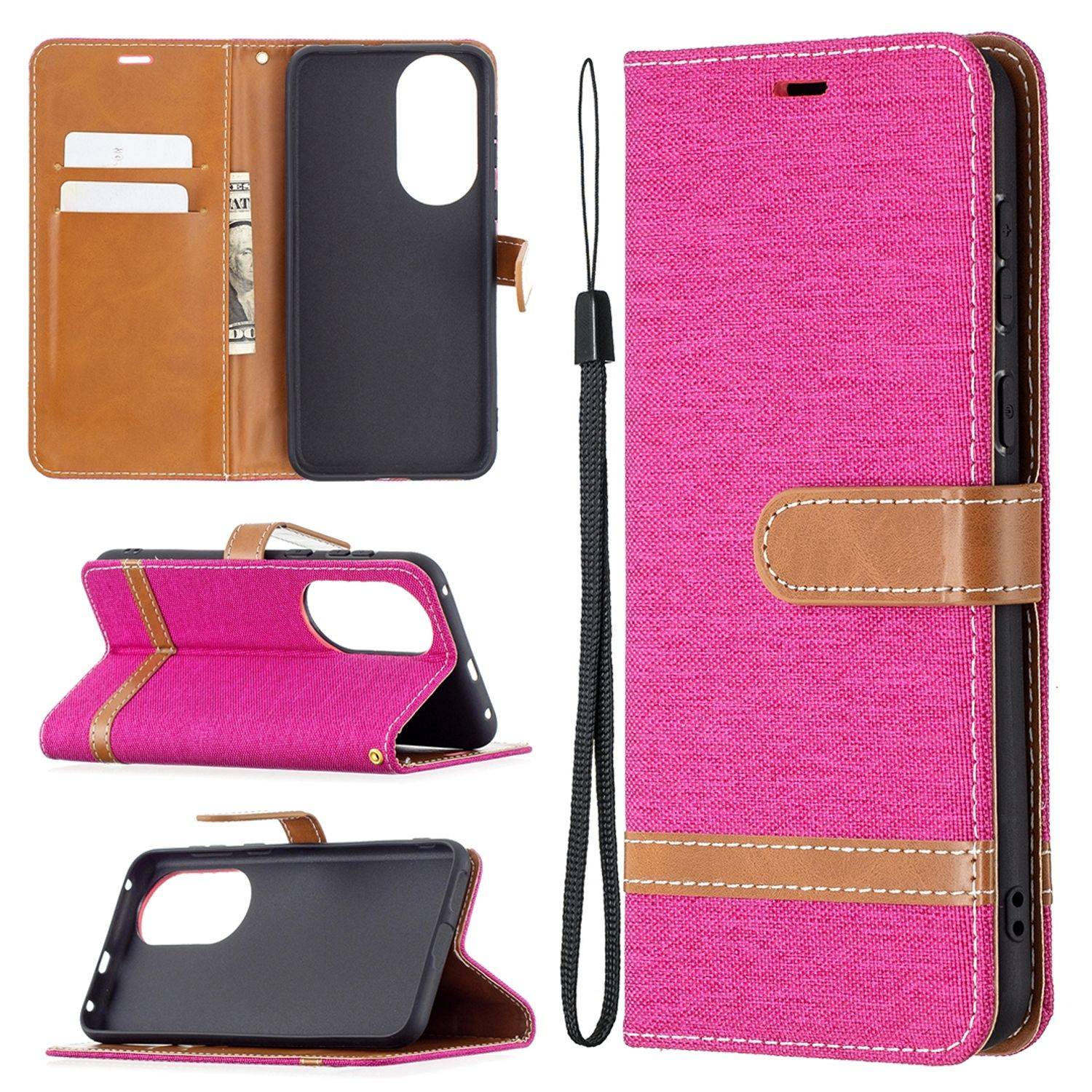 Huawei P50 Schutzhülle Handyhülle Rosa