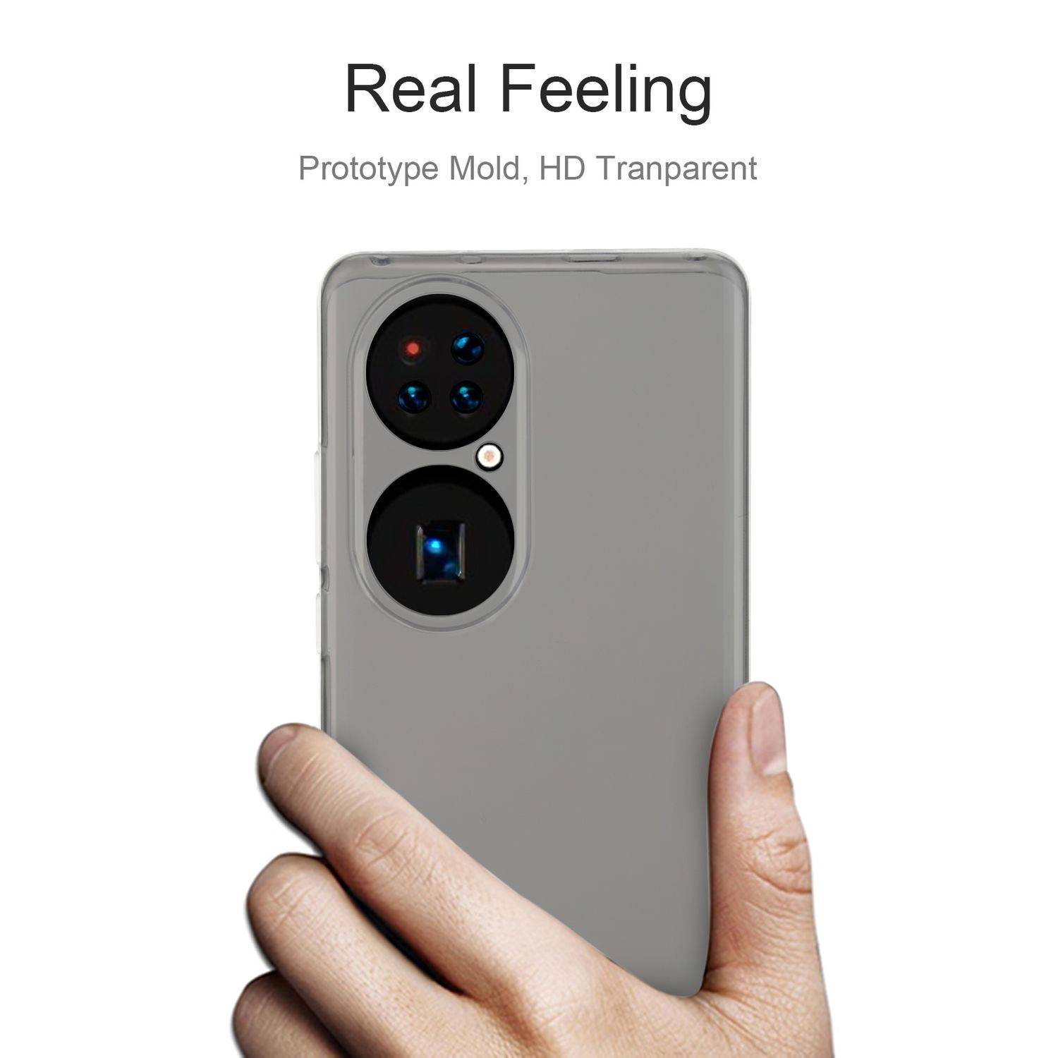 Huawei P50 Pro Schutzhülle Handyhülle Transparent