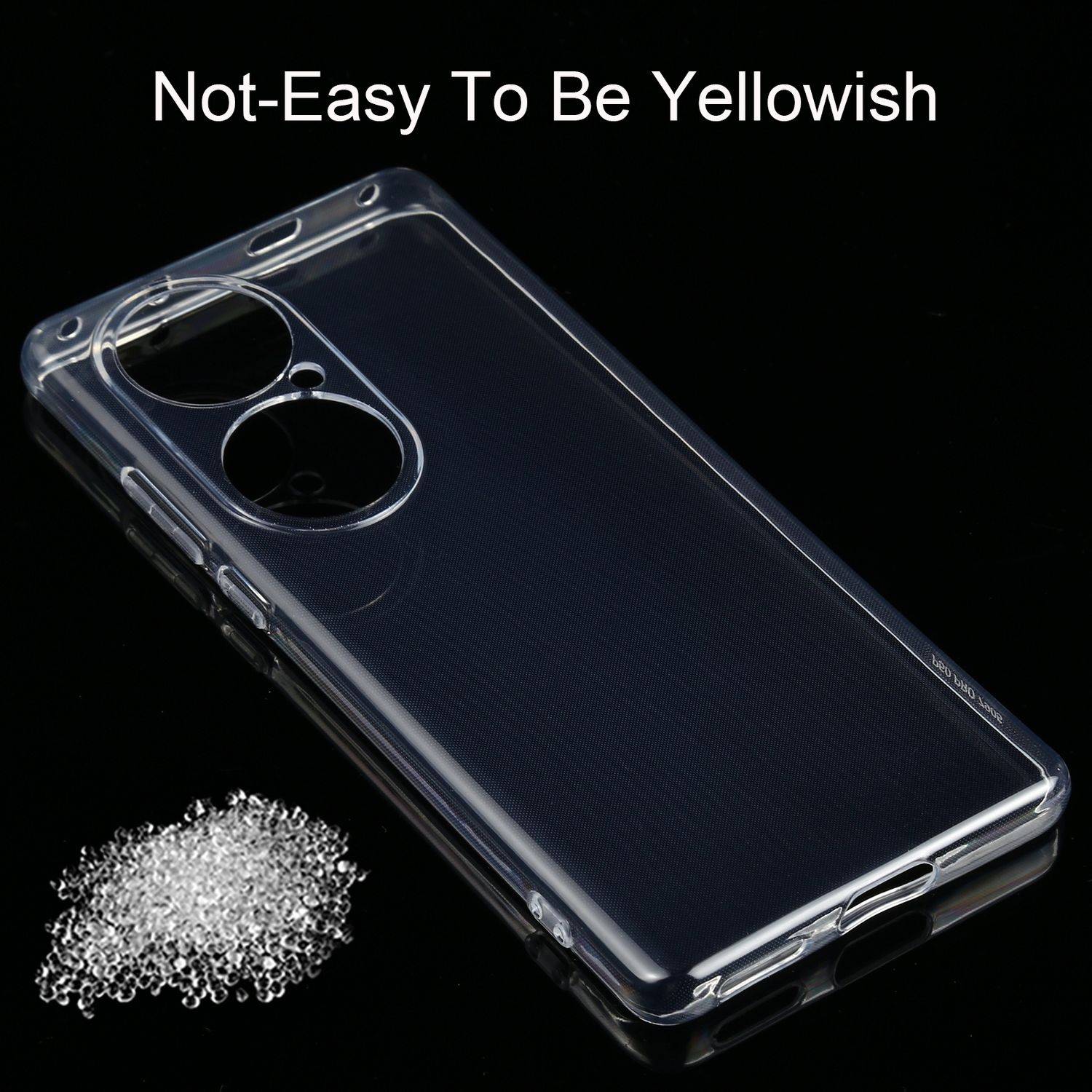 Huawei P50 Pro Schutzhülle Handyhülle Transparent