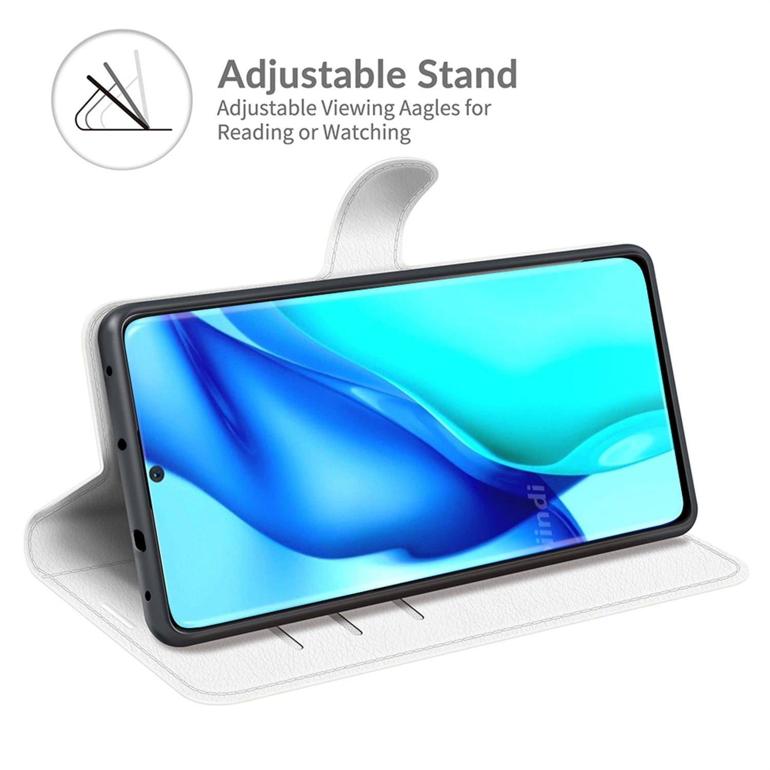 Huawei P50 Pro Schutzhülle Handyhülle Weiß