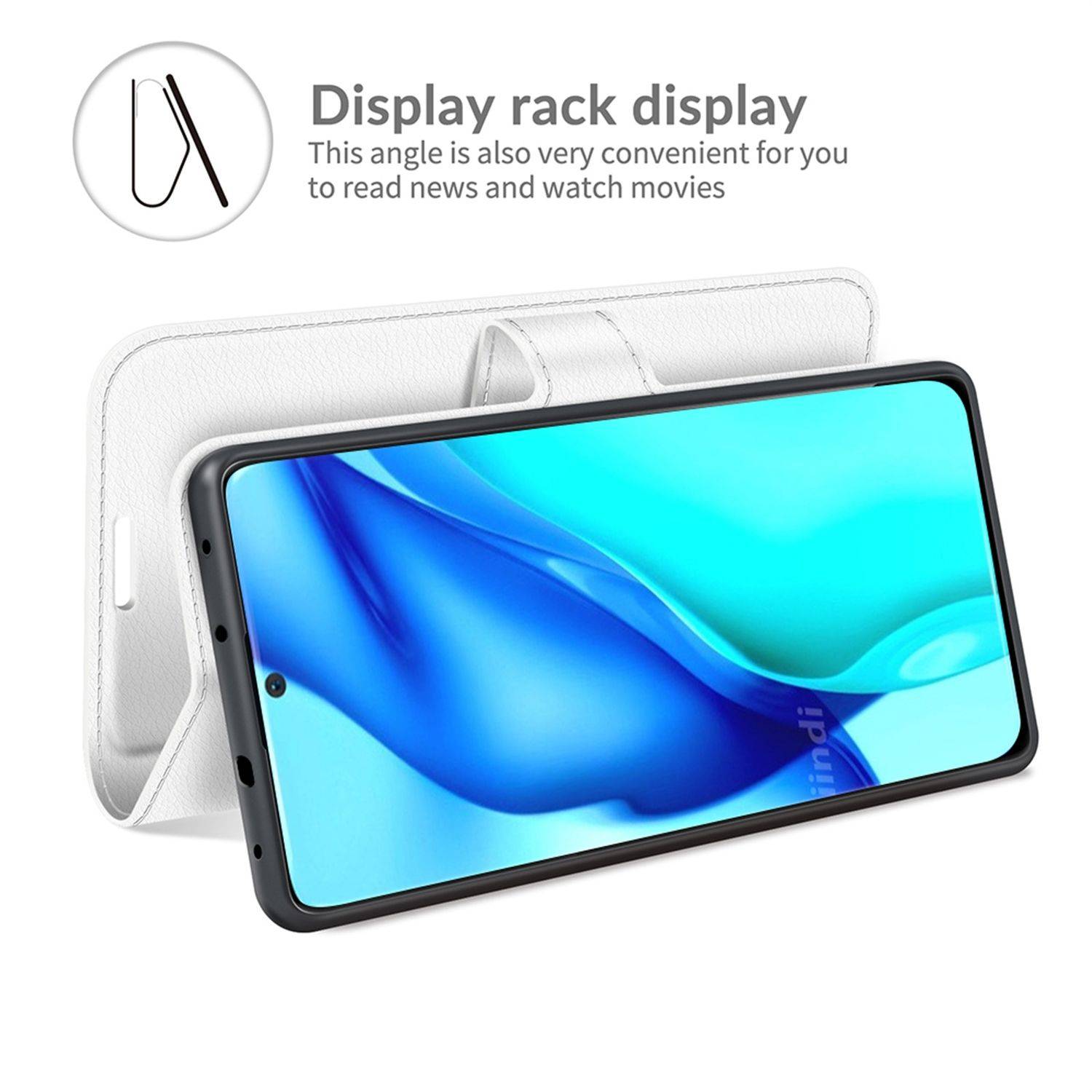 Huawei P50 Pro Schutzhülle Handyhülle Weiß