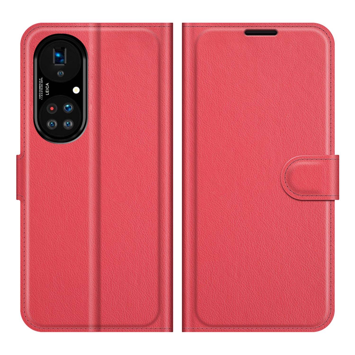 Huawei P50 Pro Schutzhülle Handyhülle Rot