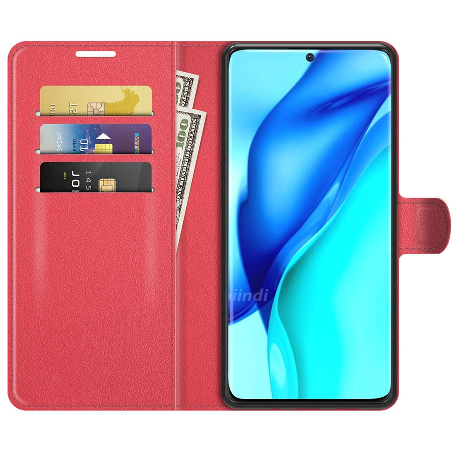 Huawei P50 Pro Schutzhülle Handyhülle Rot