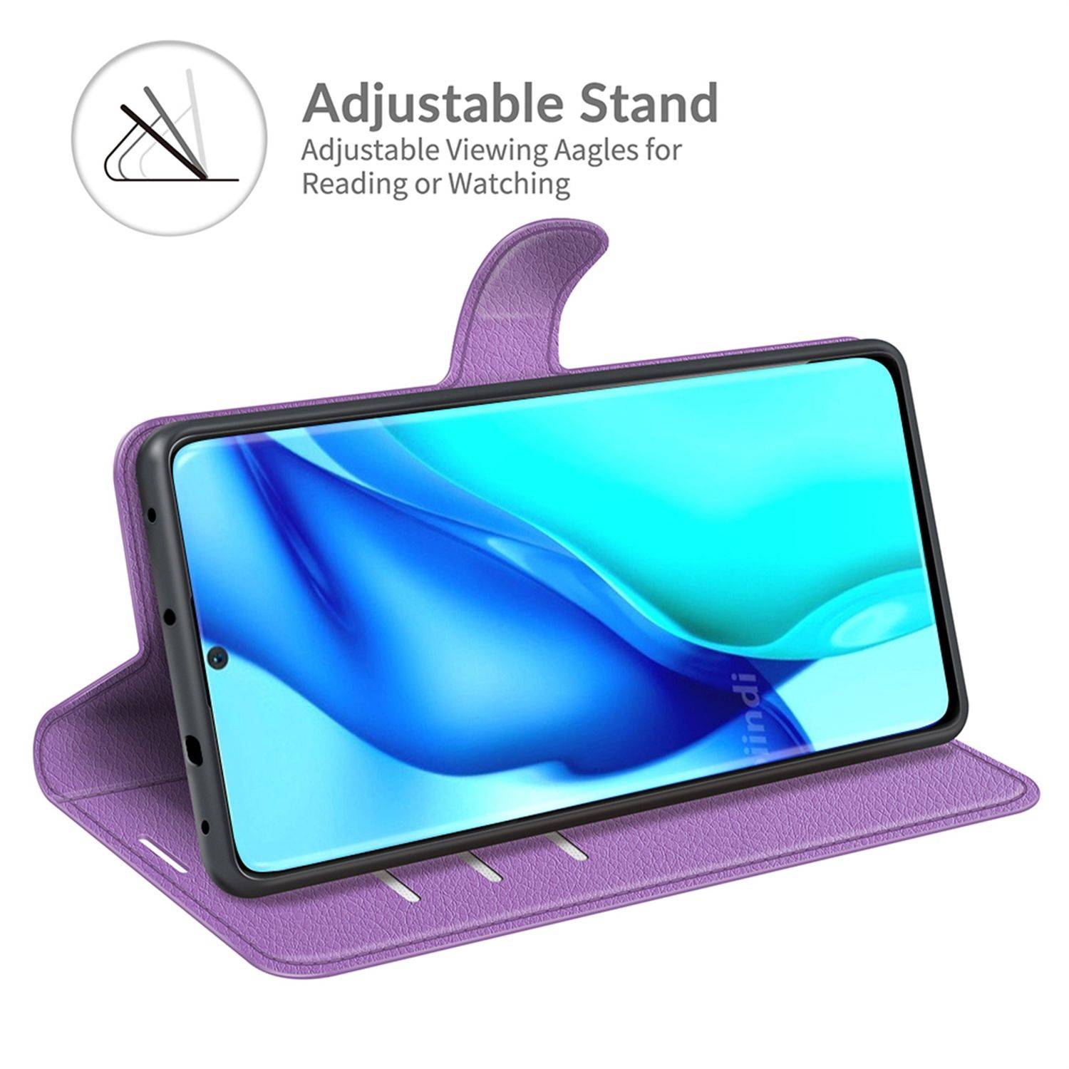 Huawei P50 Pro Schutzhülle Handyhülle Violett