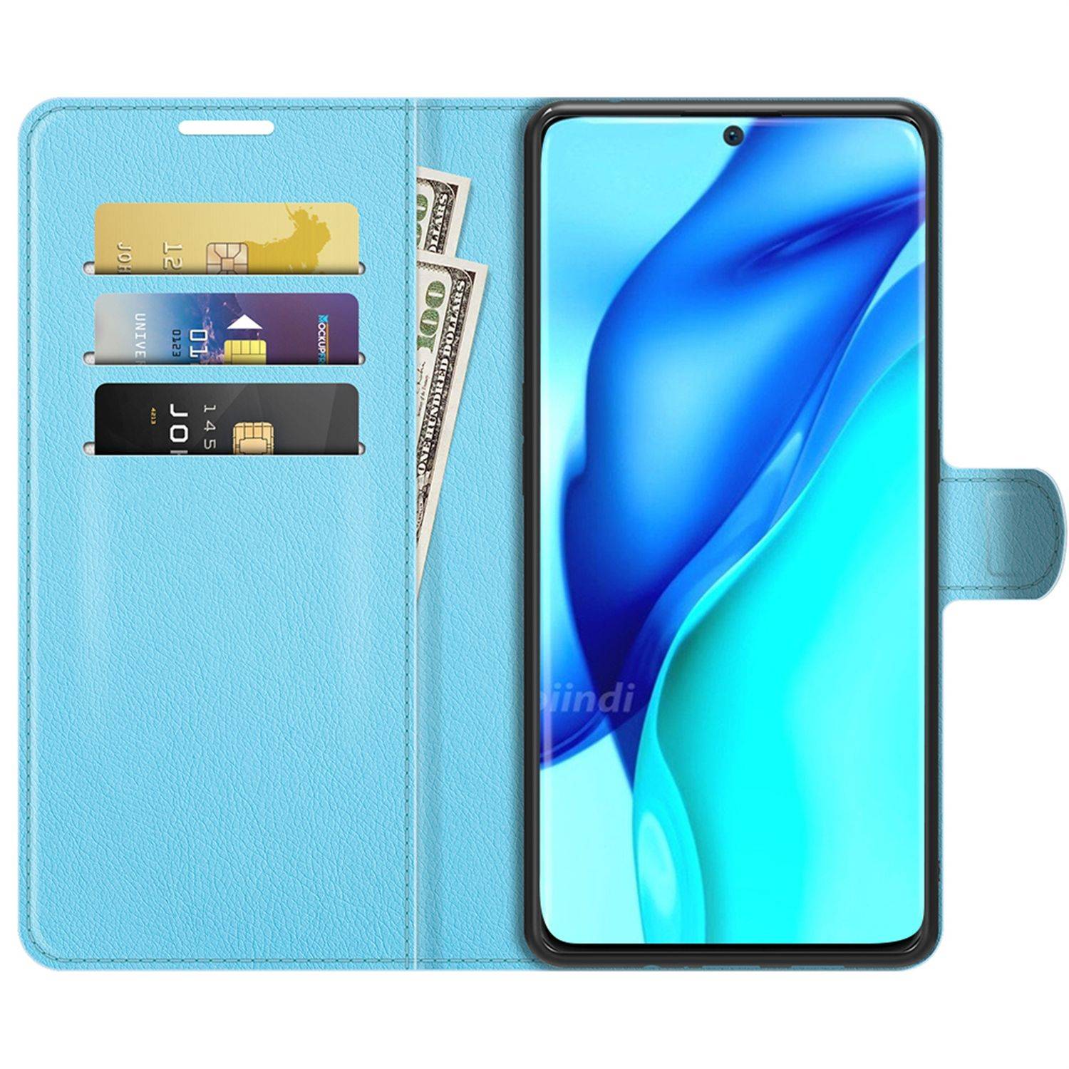Huawei P50 Pro Schutzhülle Handyhülle Blau