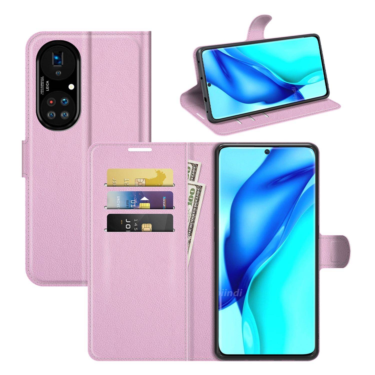 Huawei P50 Pro Schutzhülle Handyhülle Rosa