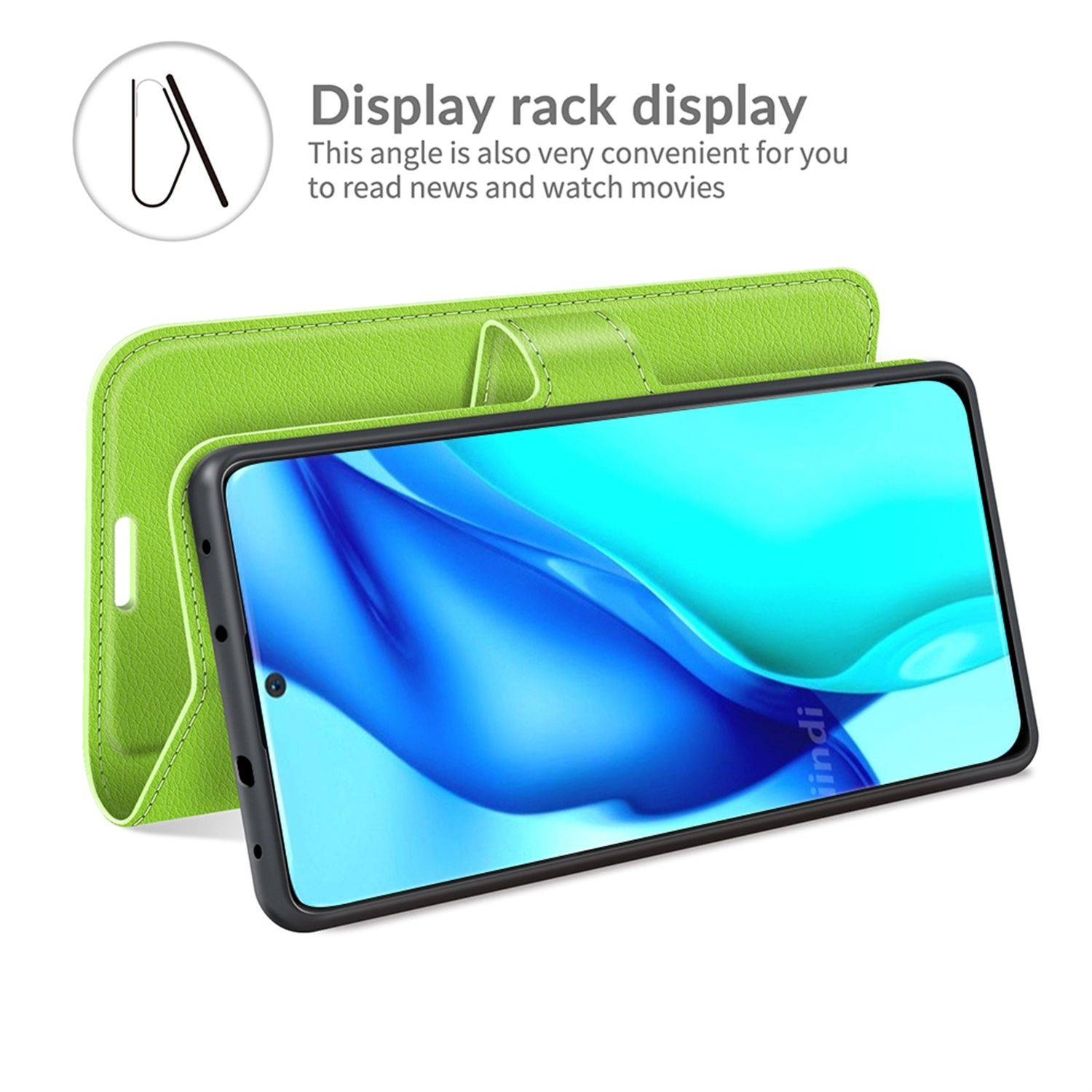 Huawei P50 Pro Schutzhülle Handyhülle Grün