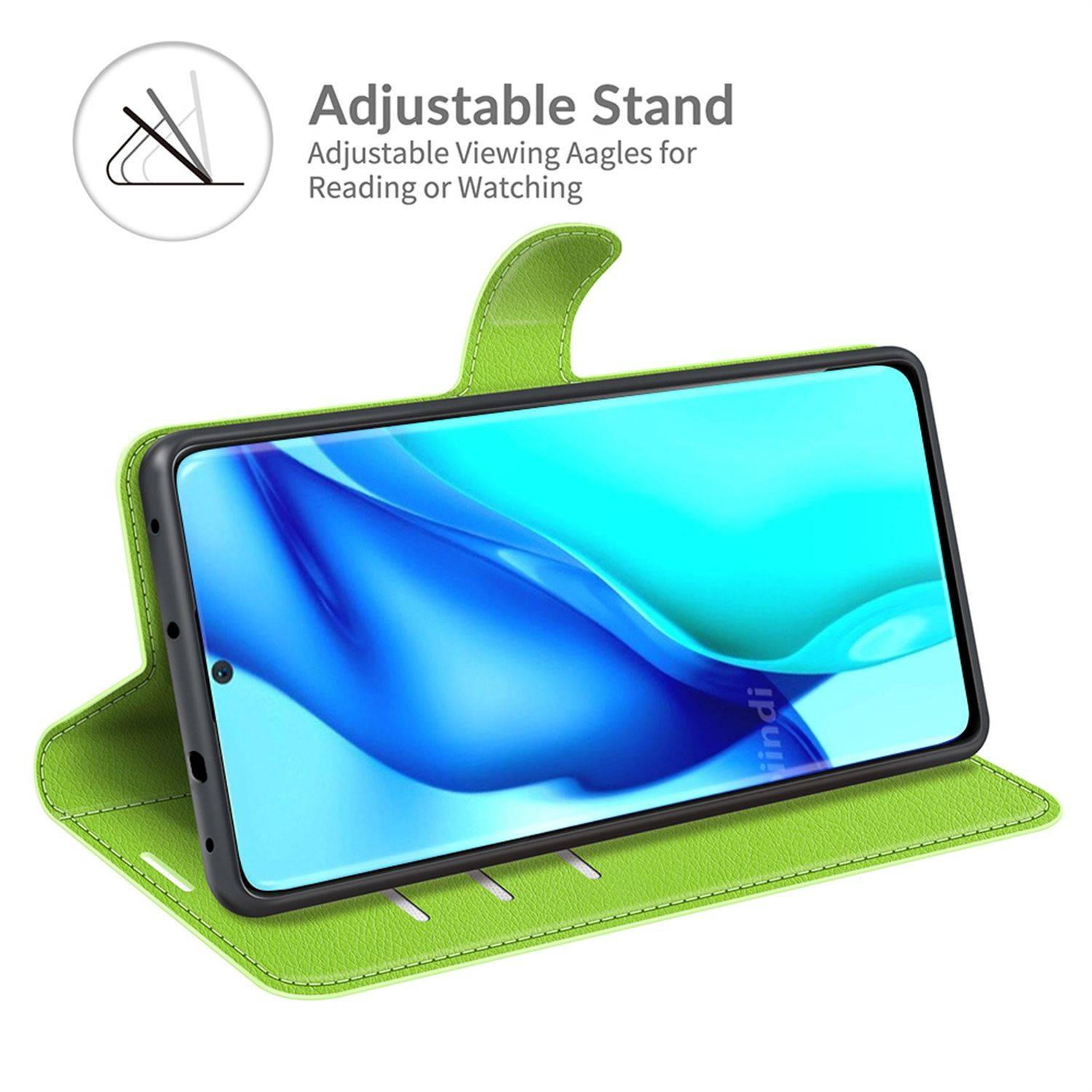 Huawei P50 Pro Schutzhülle Handyhülle Grün