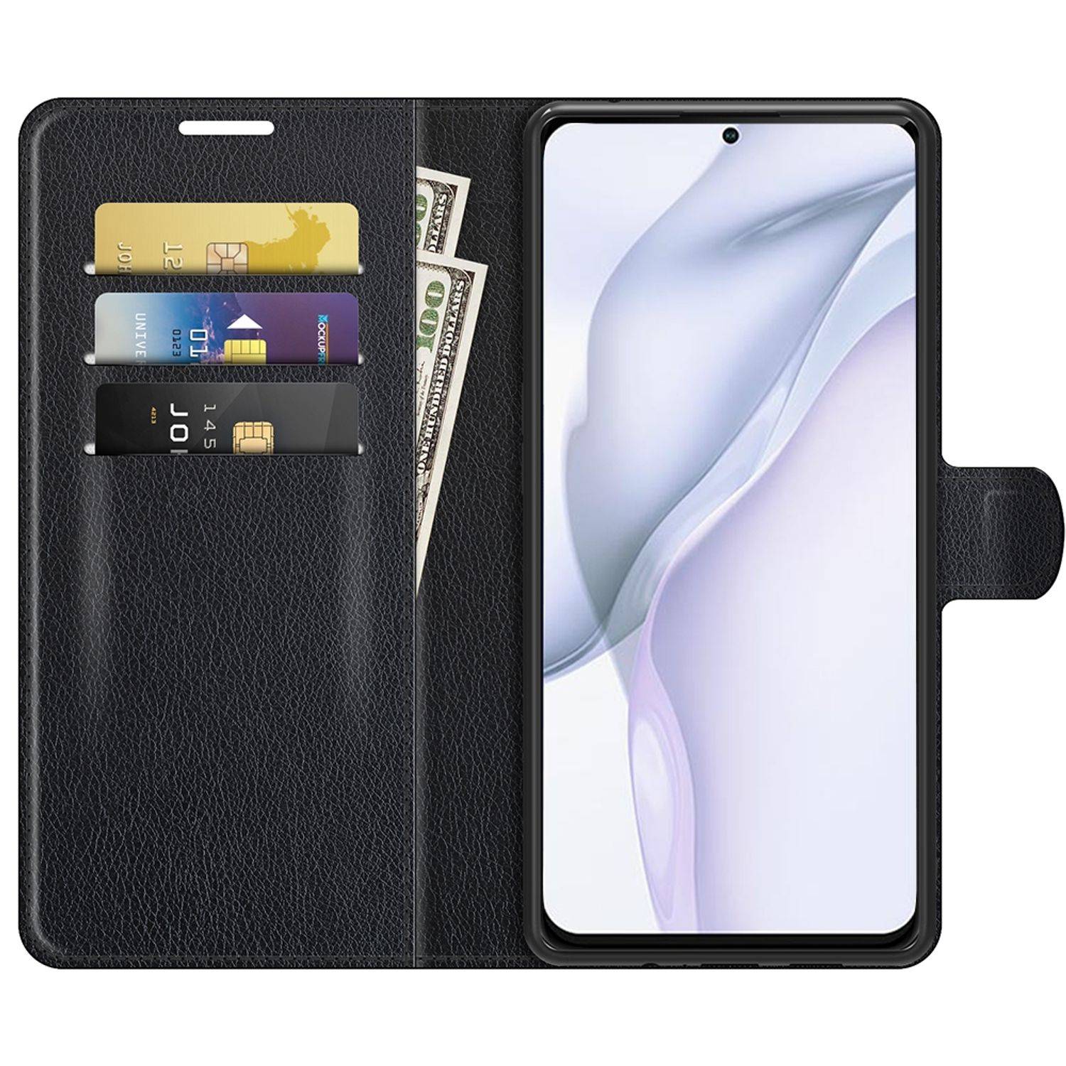 Huawei P50 Pro Schutzhülle Handyhülle Schwarz