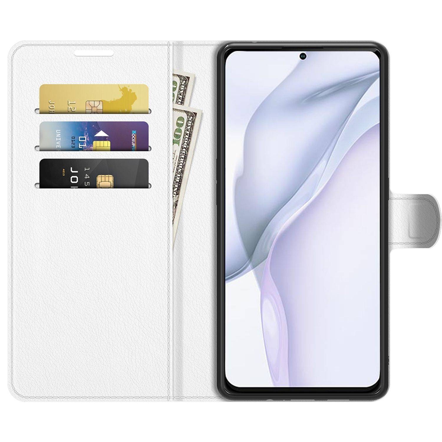 Huawei P50 Pro Schutzhülle Handyhülle Weiß