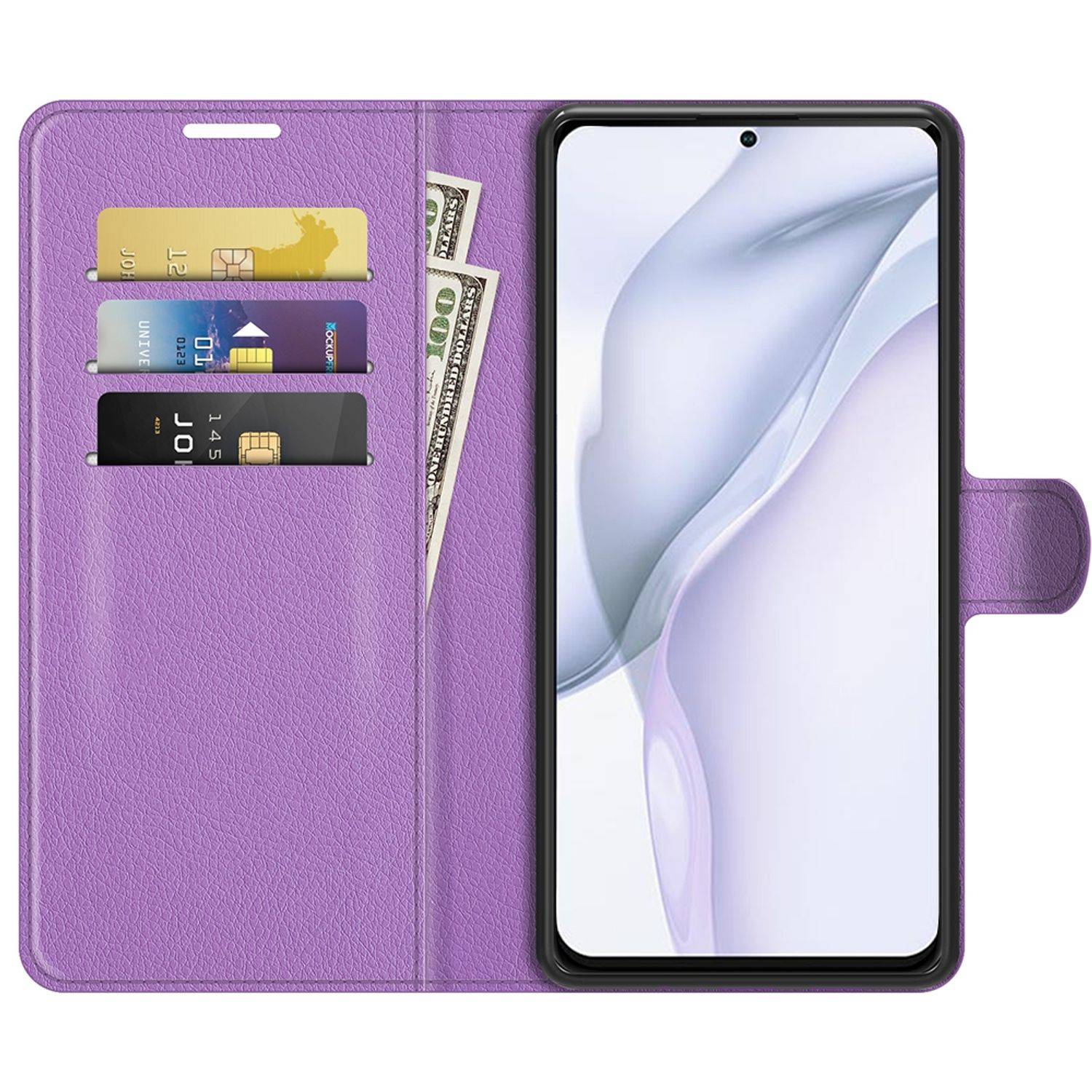 Huawei P50 Pro Schutzhülle Handyhülle Violett