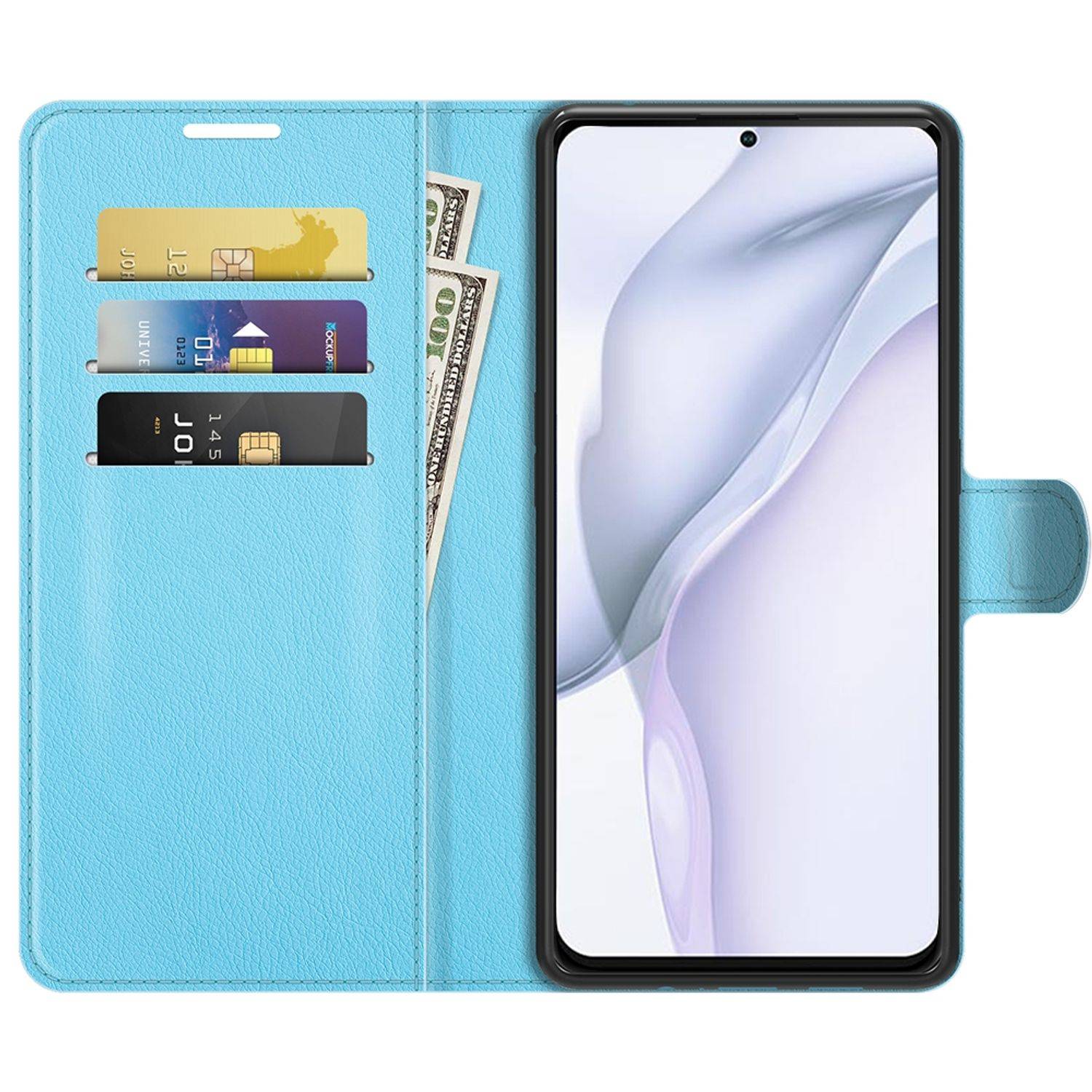 Huawei P50 Pro Schutzhülle Handyhülle Blau