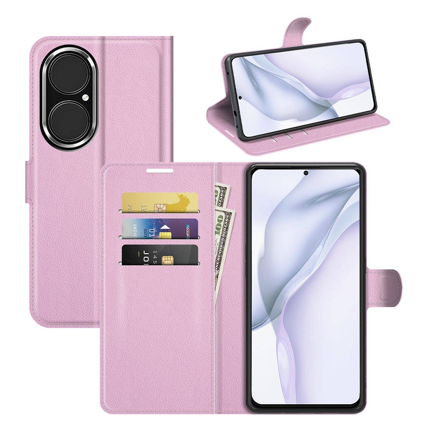 Huawei P50 Pro Schutzhülle Handyhülle Rosa