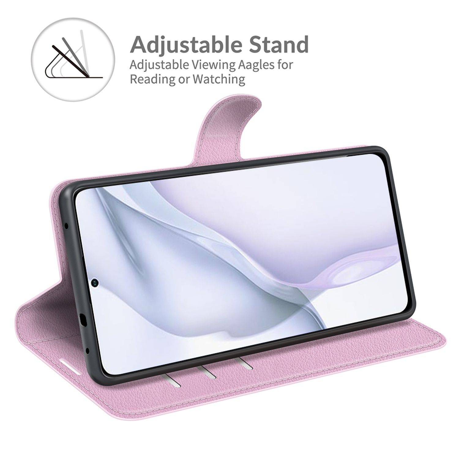 Huawei P50 Pro Schutzhülle Handyhülle Rosa