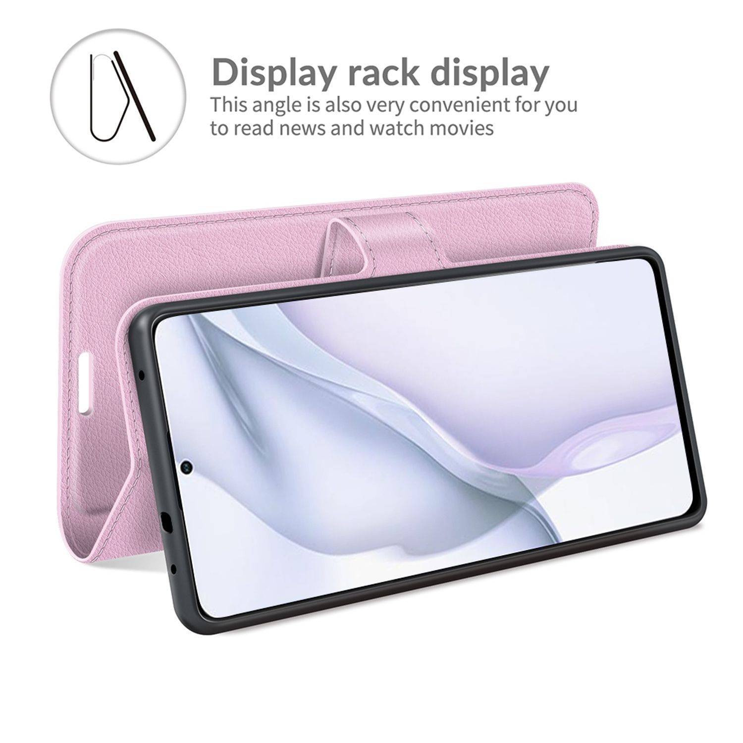 Huawei P50 Pro Schutzhülle Handyhülle Rosa