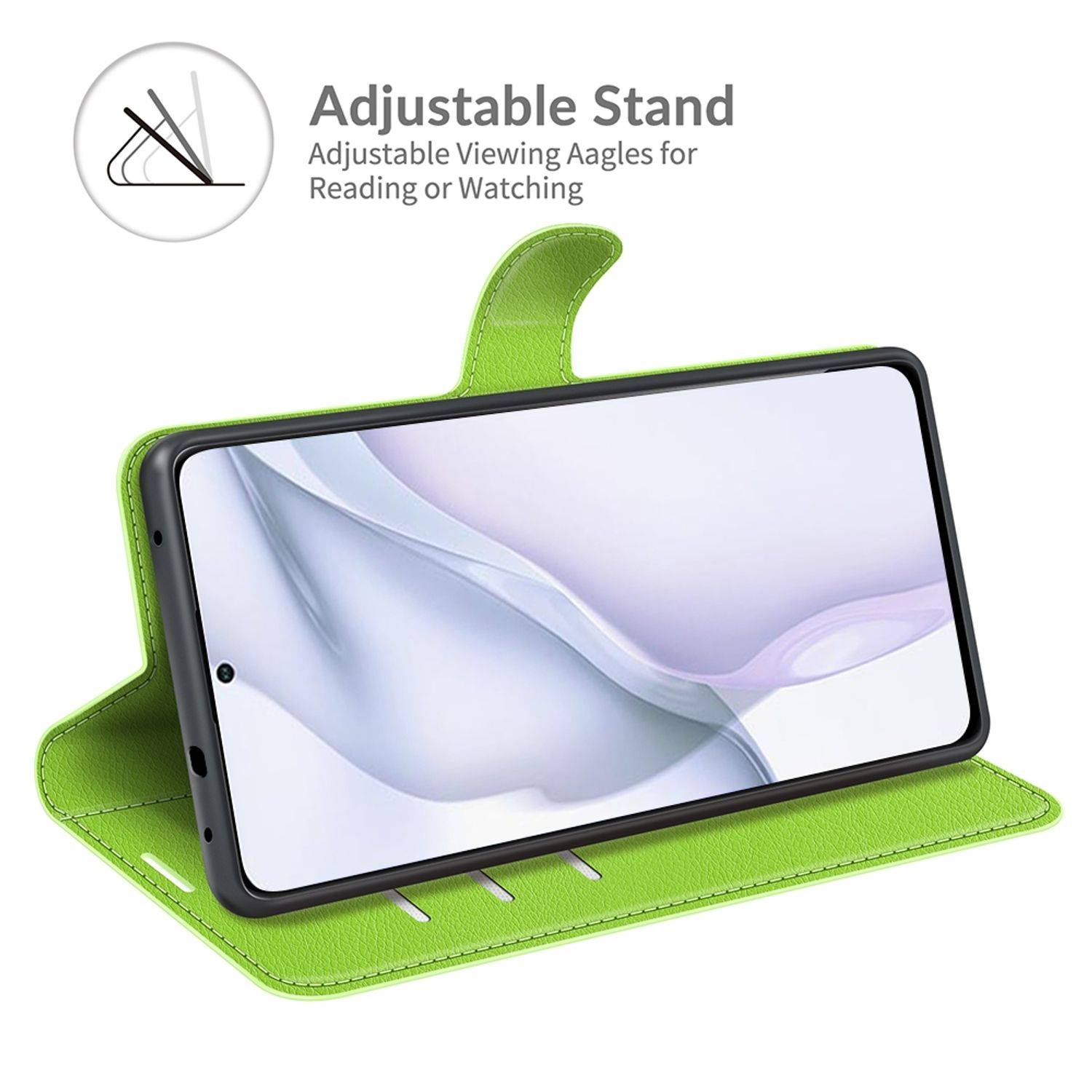 Huawei P50 Pro Schutzhülle Handyhülle Grün