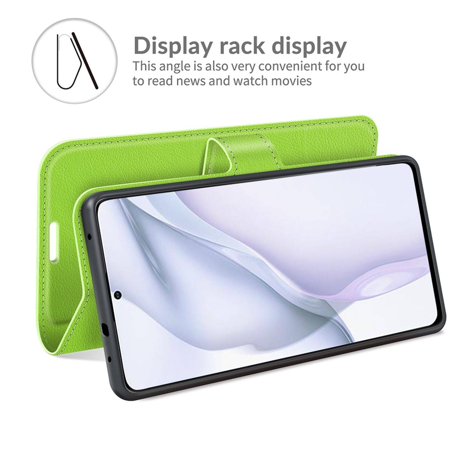 Huawei P50 Pro Schutzhülle Handyhülle Grün