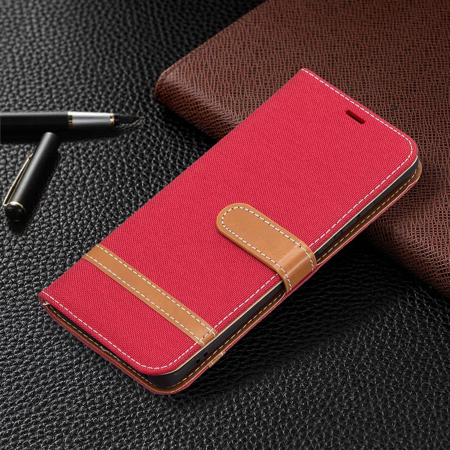 Huawei P50 Pro Schutzhülle Handyhülle Rot