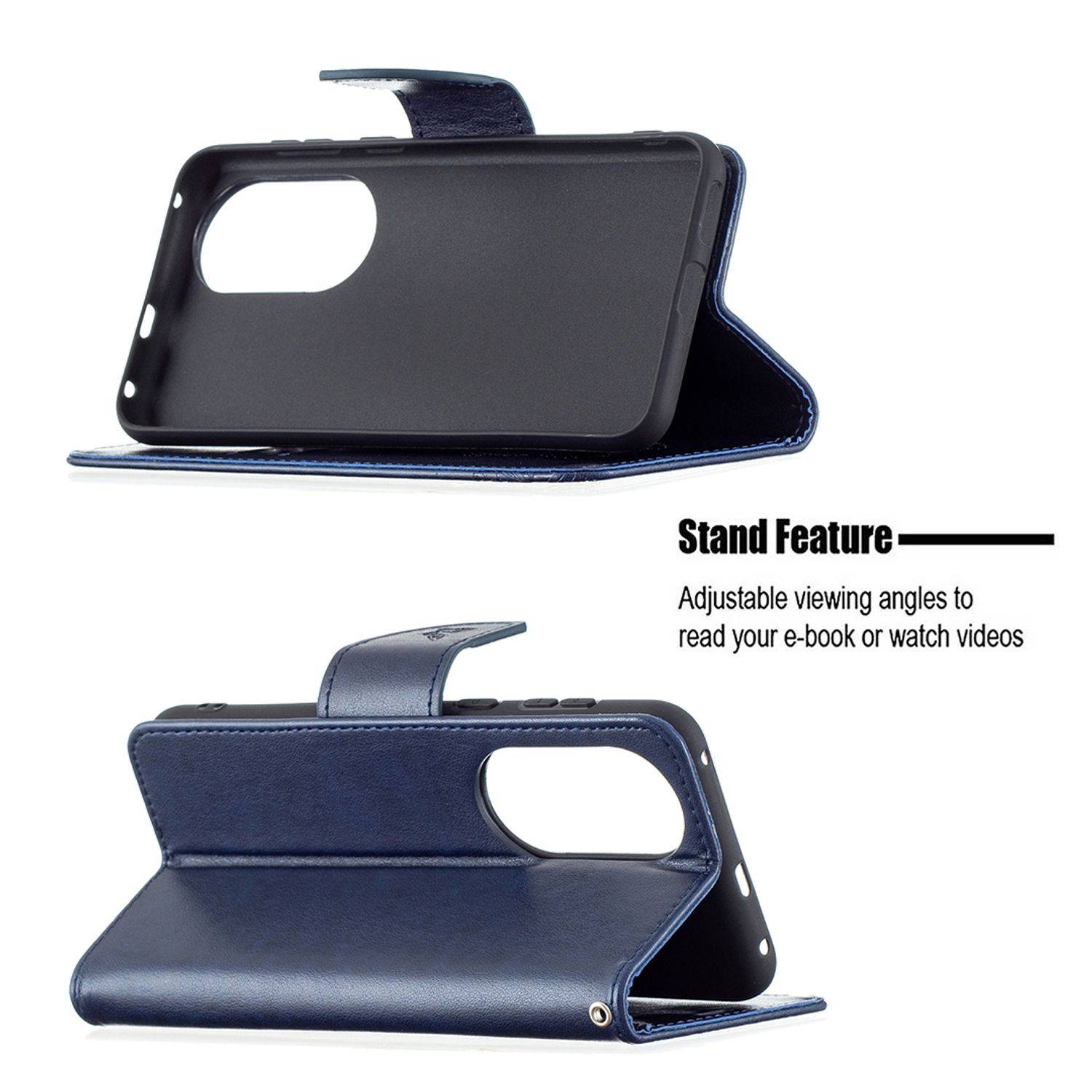 Huawei P50 Schutzhülle Handyhülle Blau