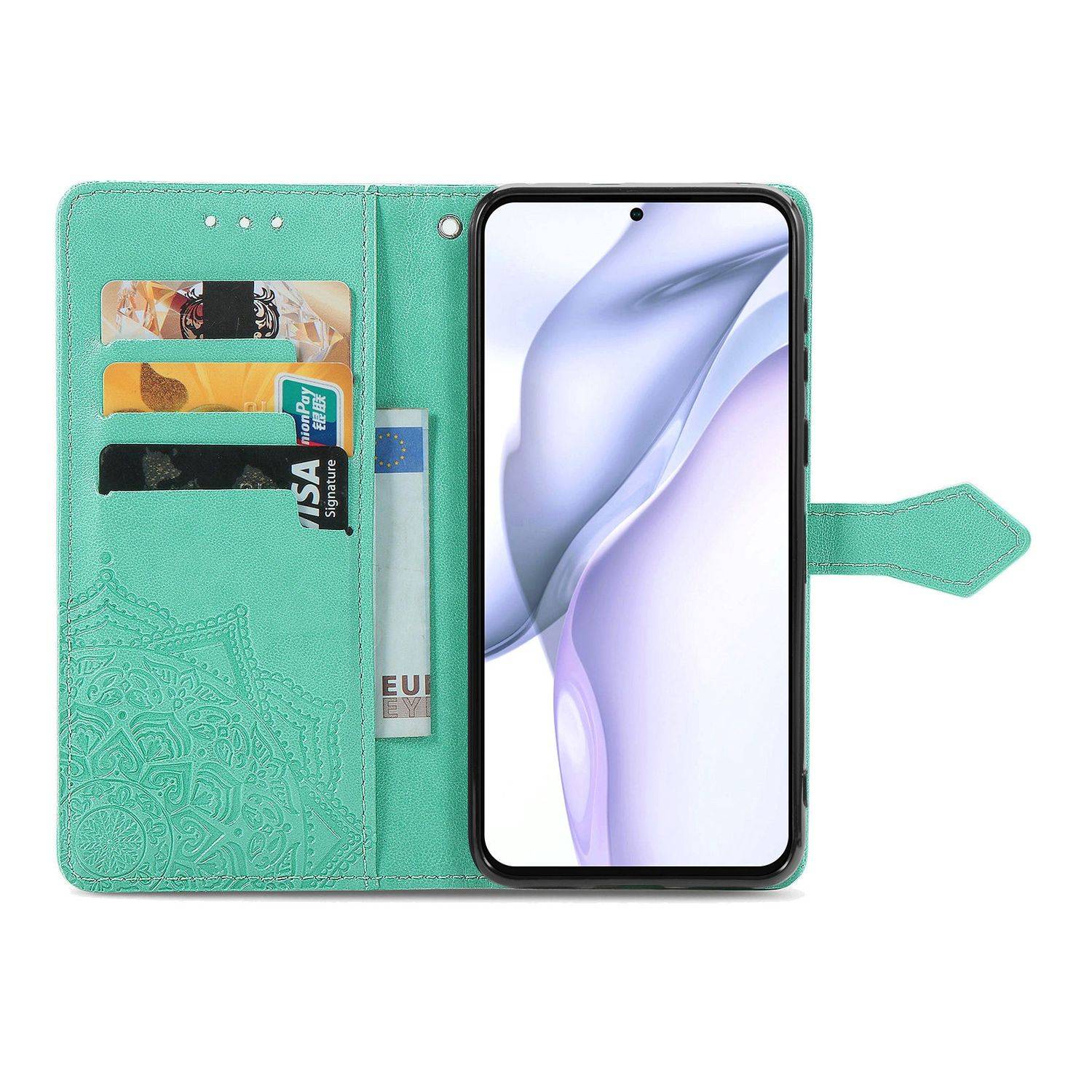 Huawei P50 Schutzhülle Handyhülle Grün