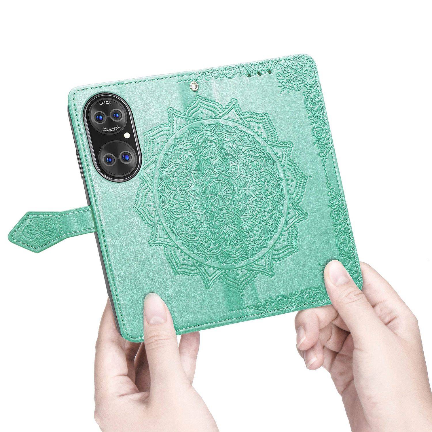 Huawei P50 Schutzhülle Handyhülle Grün