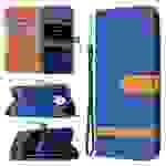Hülle kompatibel mit Nokia G10 / G20 Kunstleder Handyhülle - Handy Case Blau