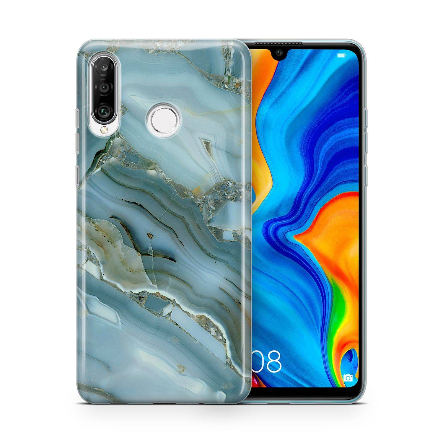 Google Pixel 4A 5G Handyhülle Backcover Blau
