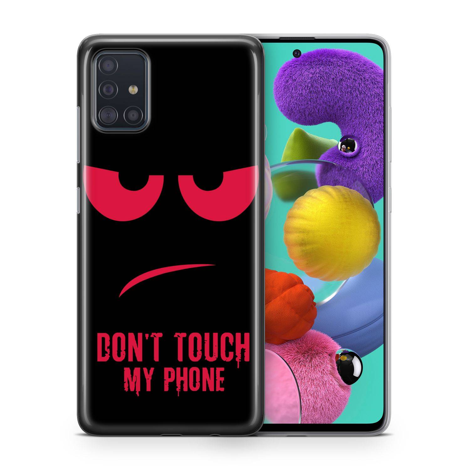 Samsung Galaxy A51 Handyhülle Backcover Rot