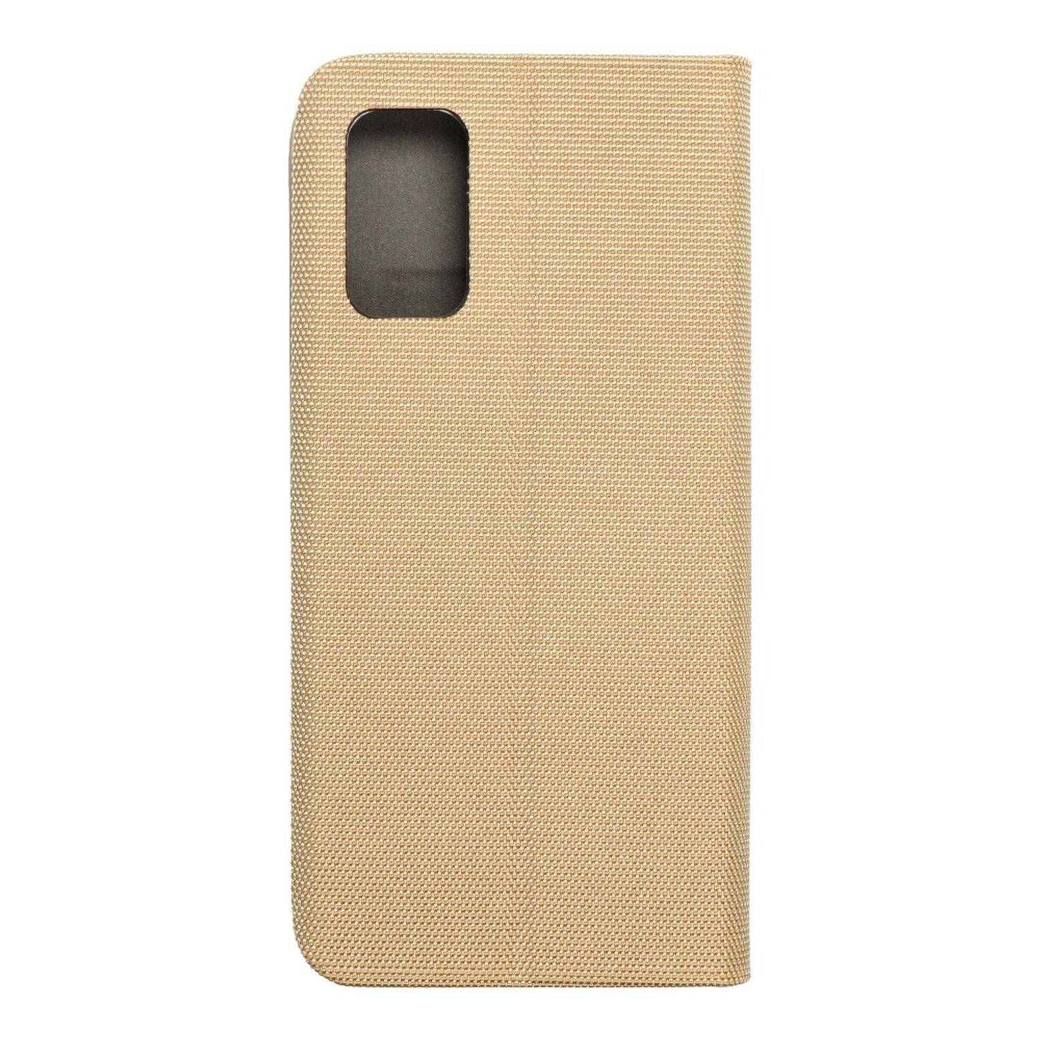 Hülle kompatibel mit Samsung Galaxy A32 5G Kunstleder Handyhülle - Handy Case Gold
